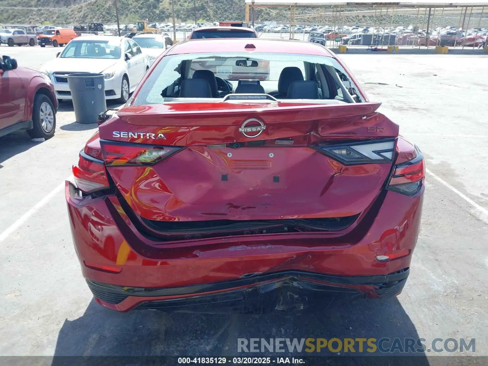 16 Photograph of a damaged car 3N1AB8DV7RY288026 NISSAN SENTRA 2024