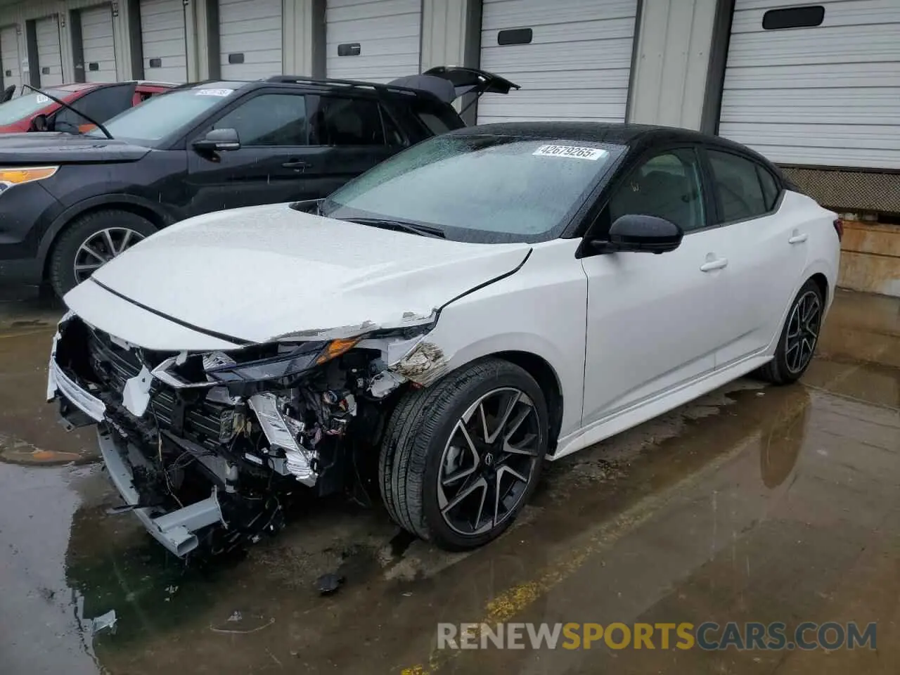 1 Photograph of a damaged car 3N1AB8DV7RY342425 NISSAN SENTRA 2024