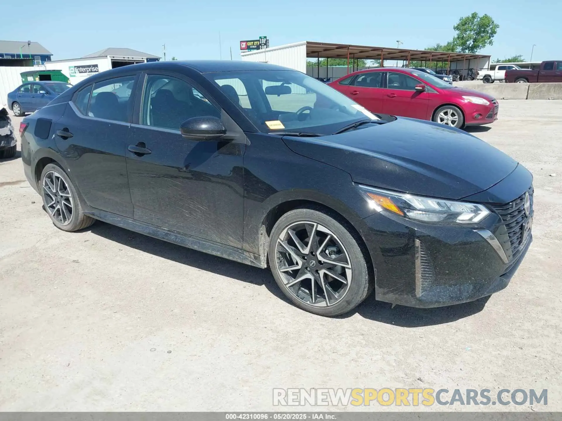 1 Photograph of a damaged car 3N1AB8DV7RY385727 NISSAN SENTRA 2024