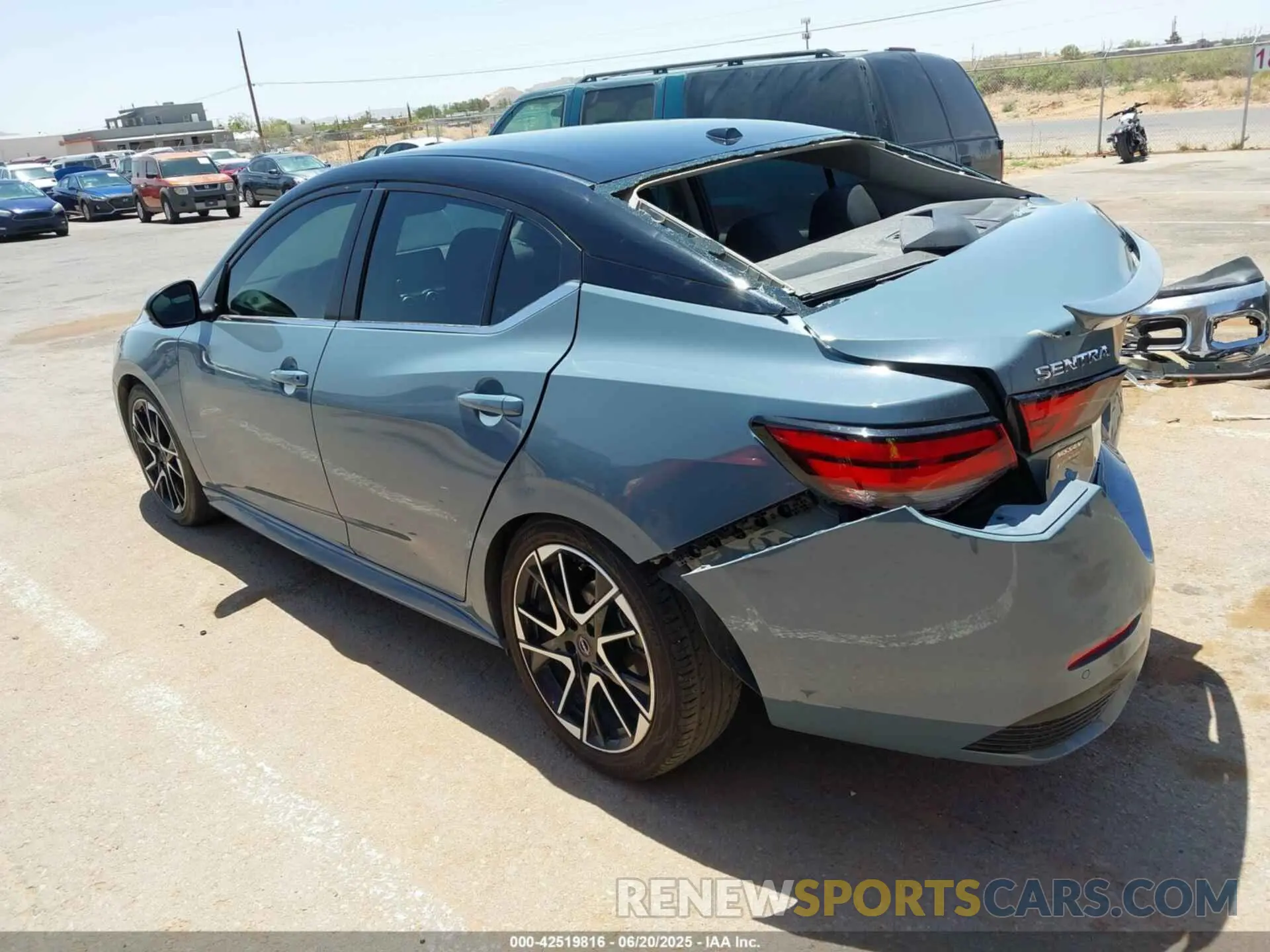 14 Photograph of a damaged car 3N1AB8DV8RY203775 NISSAN SENTRA 2024