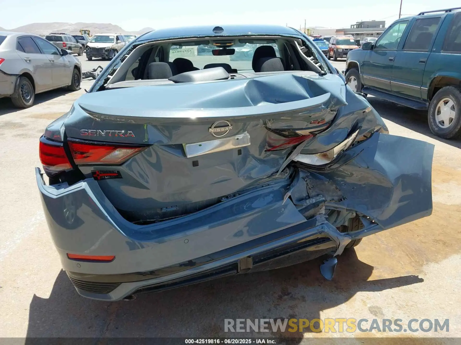16 Photograph of a damaged car 3N1AB8DV8RY203775 NISSAN SENTRA 2024