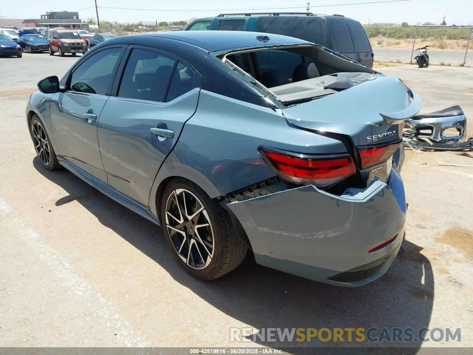 3 Photograph of a damaged car 3N1AB8DV8RY203775 NISSAN SENTRA 2024