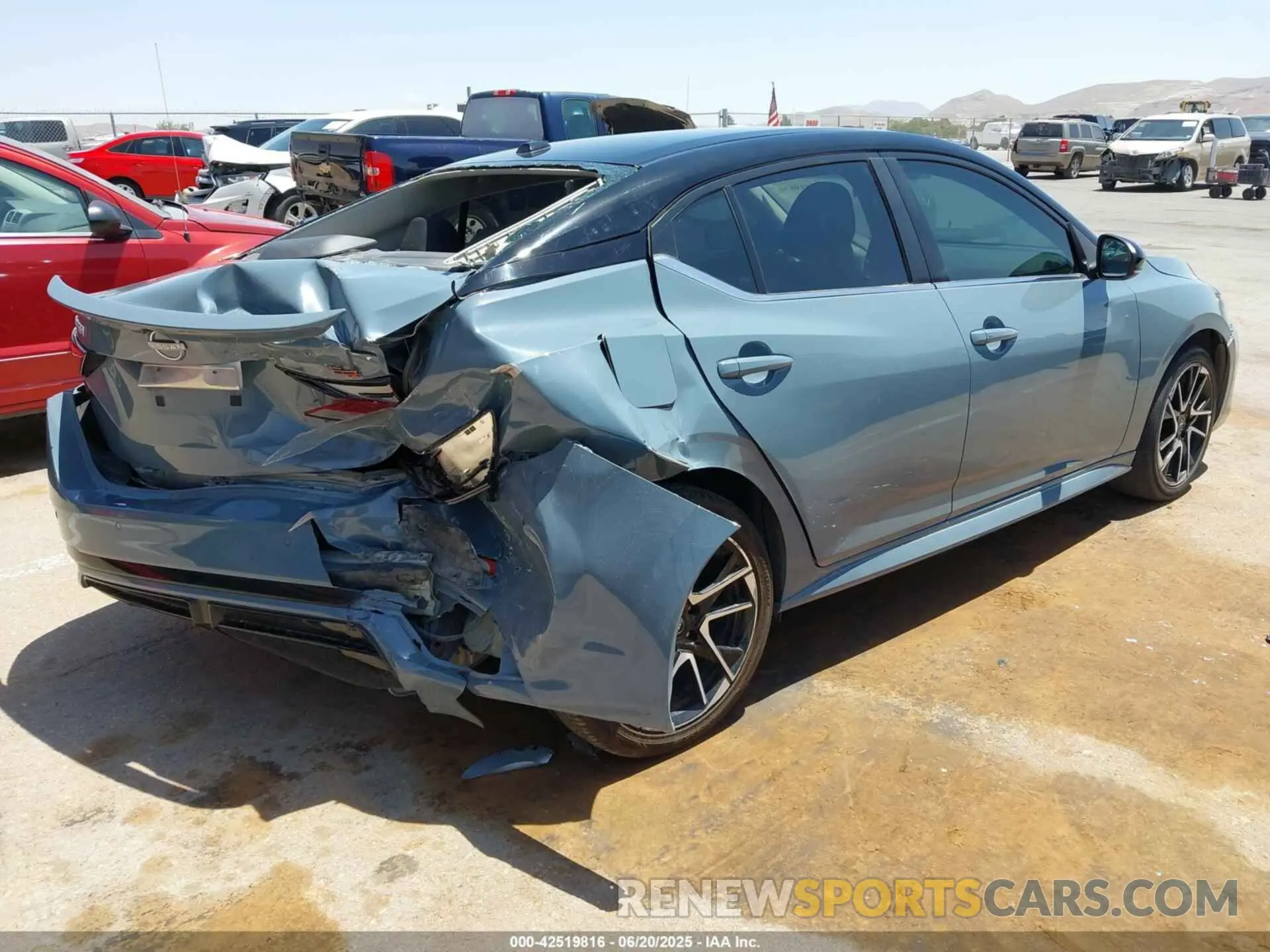 4 Photograph of a damaged car 3N1AB8DV8RY203775 NISSAN SENTRA 2024