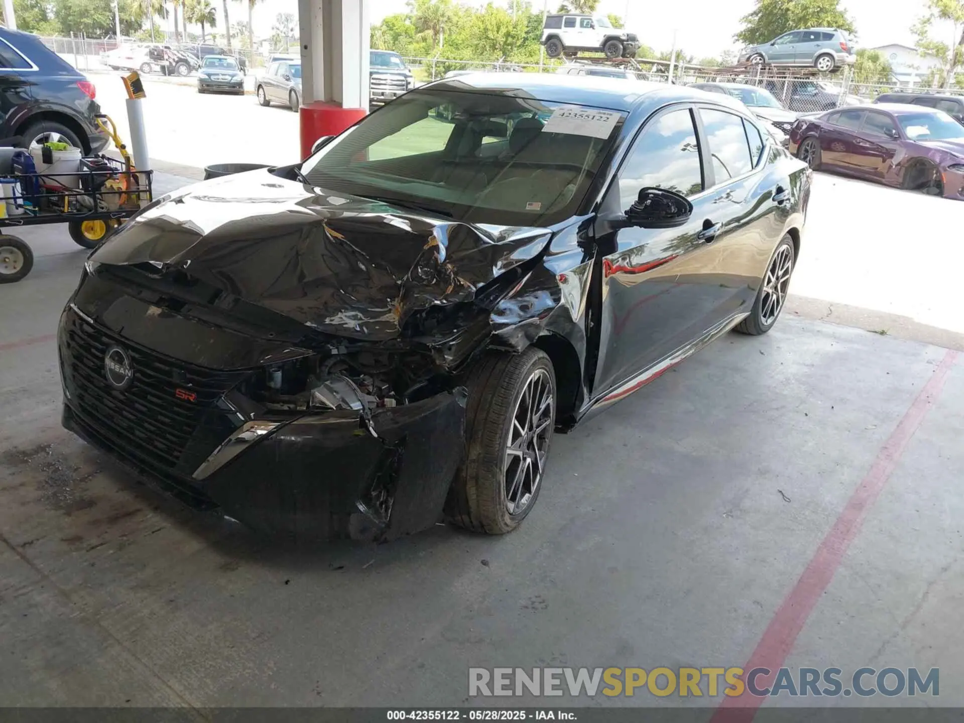 2 Photograph of a damaged car 3N1AB8DV8RY227249 NISSAN SENTRA 2024