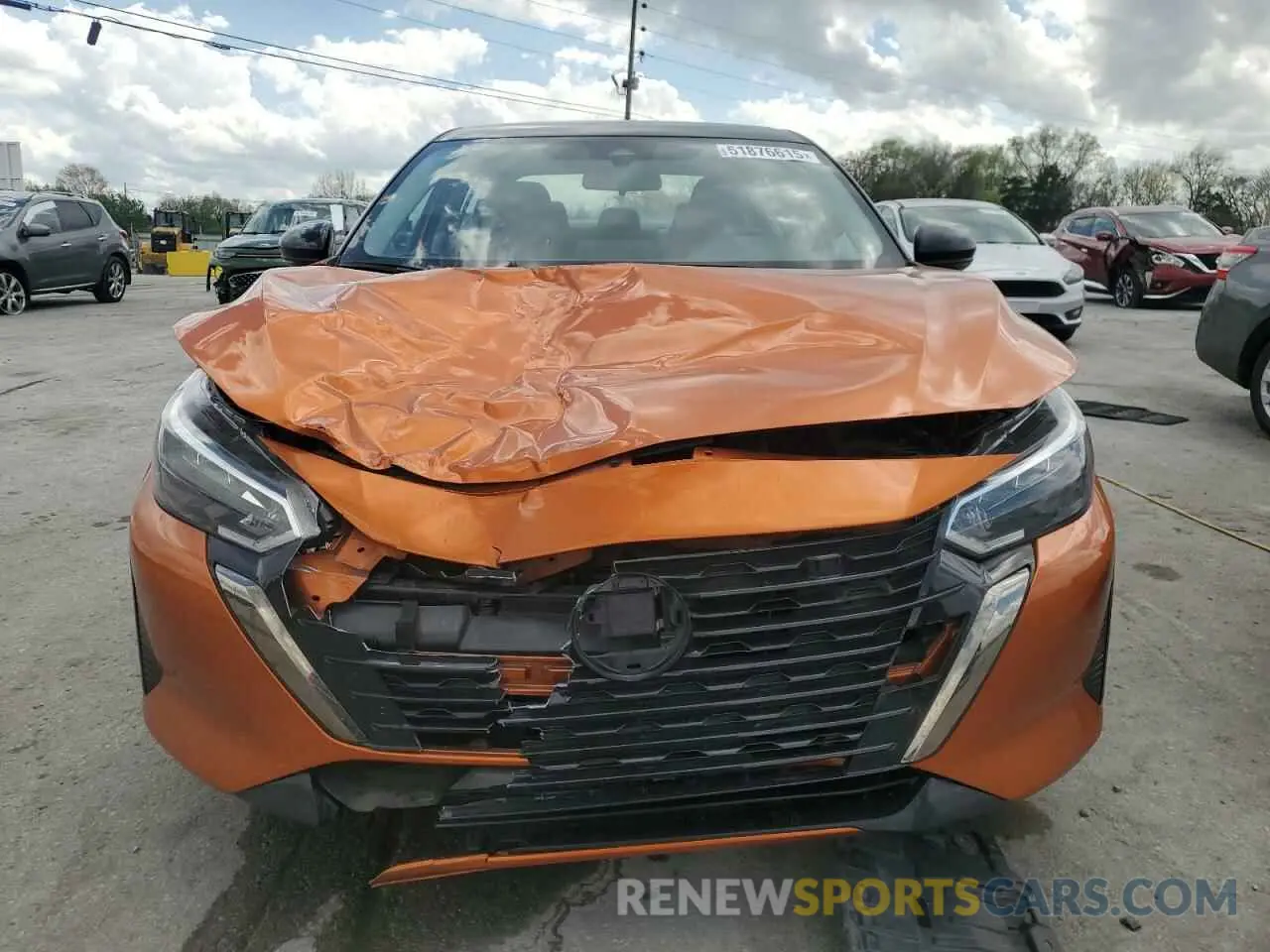 5 Photograph of a damaged car 3N1AB8DV8RY237358 NISSAN SENTRA 2024