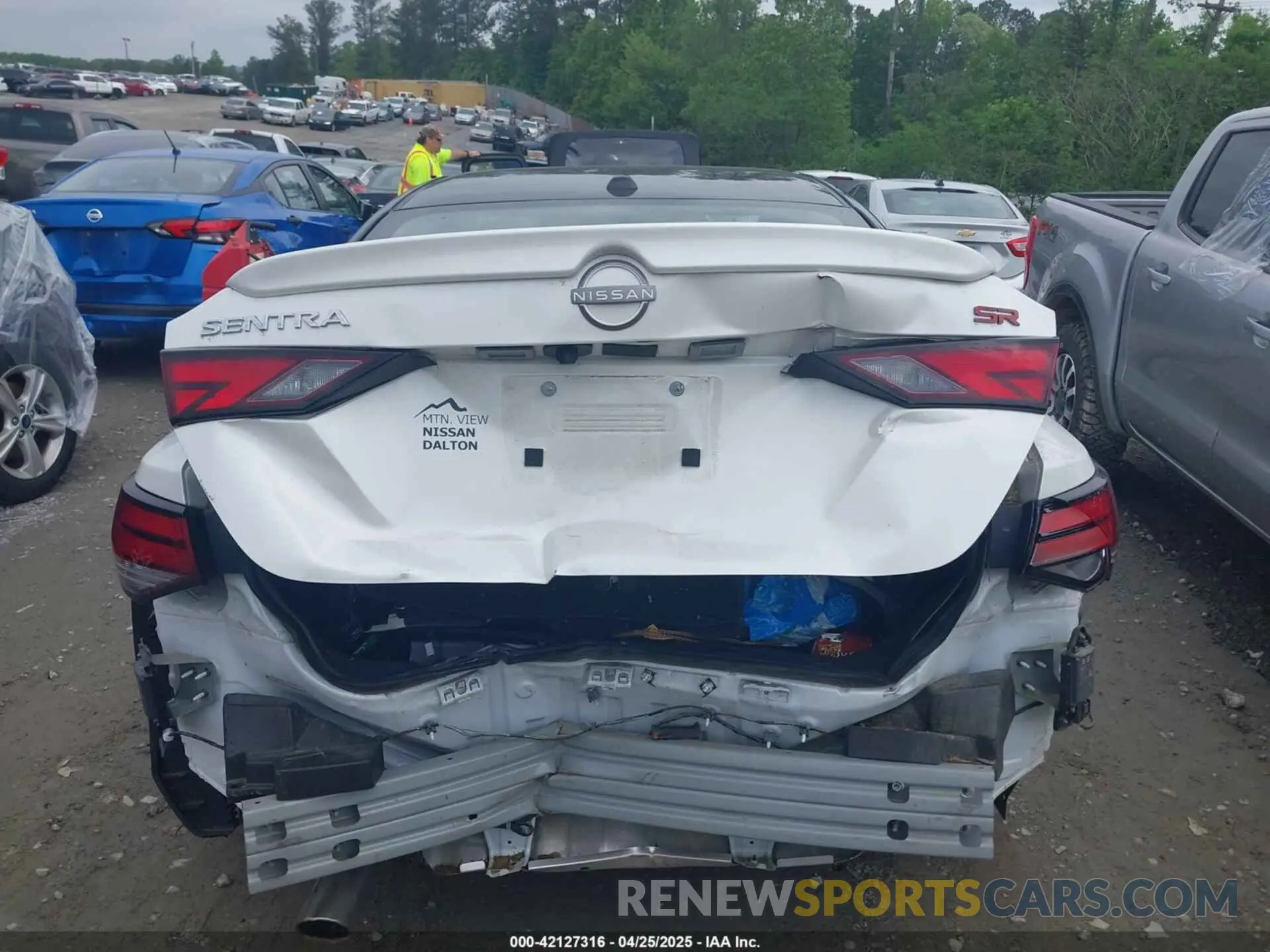 16 Photograph of a damaged car 3N1AB8DV8RY256864 NISSAN SENTRA 2024