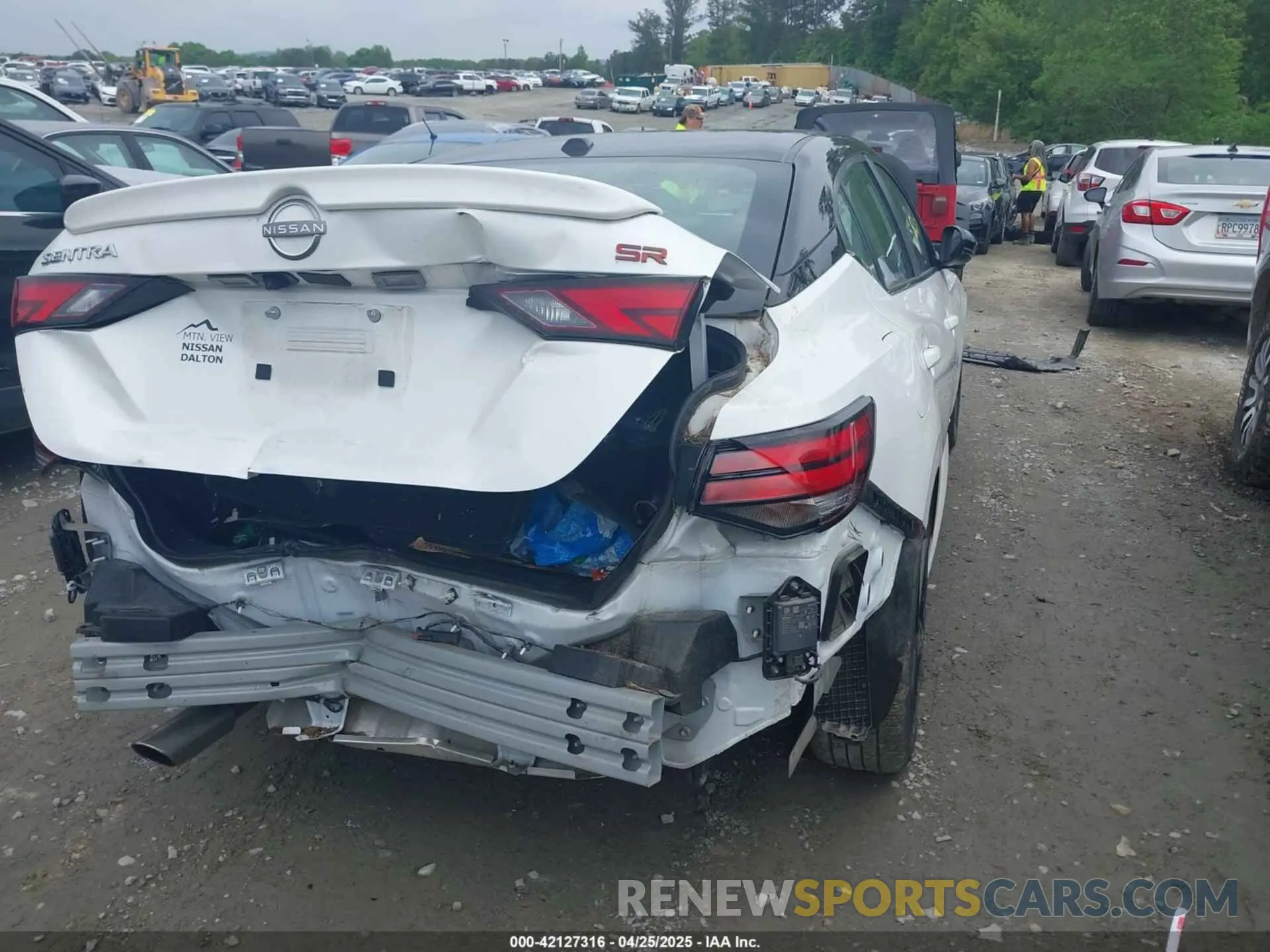 4 Photograph of a damaged car 3N1AB8DV8RY256864 NISSAN SENTRA 2024