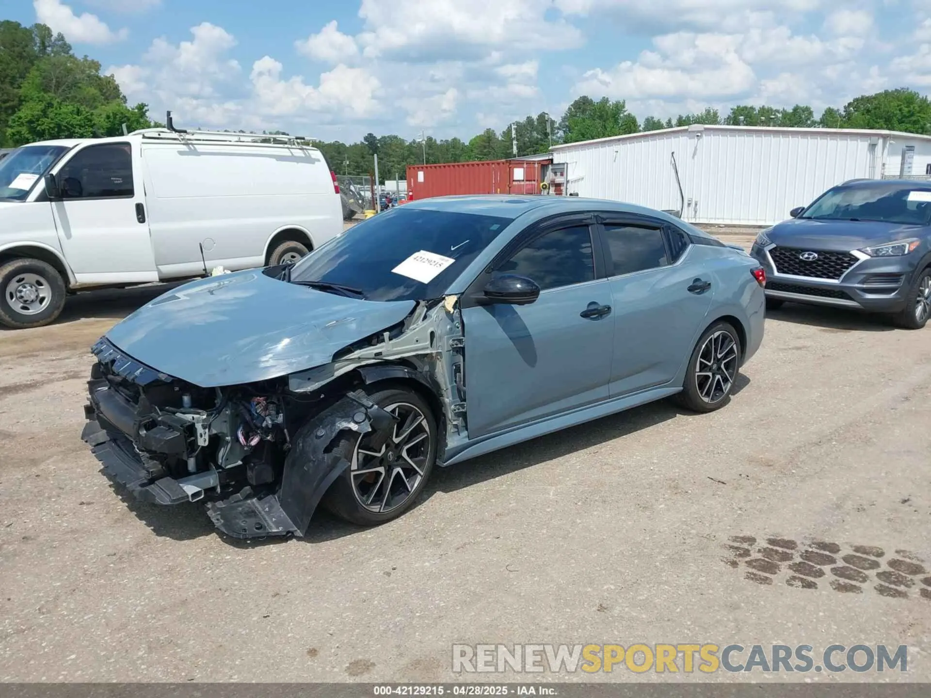 2 Photograph of a damaged car 3N1AB8DV8RY278928 NISSAN SENTRA 2024