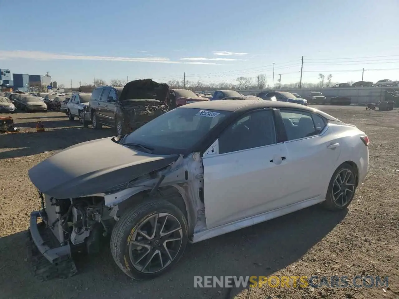 1 Photograph of a damaged car 3N1AB8DV8RY305805 NISSAN SENTRA 2024