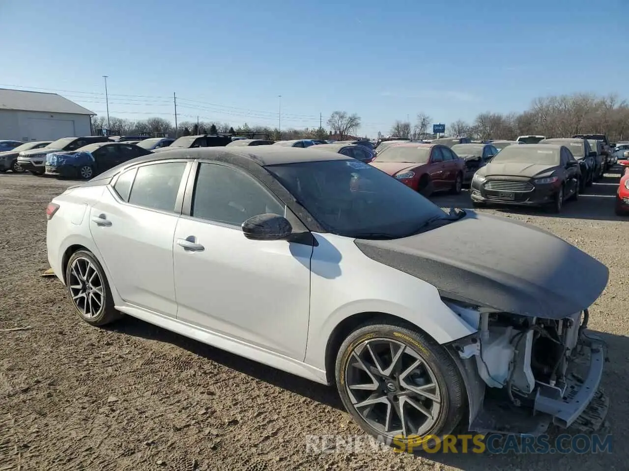 4 Photograph of a damaged car 3N1AB8DV8RY305805 NISSAN SENTRA 2024