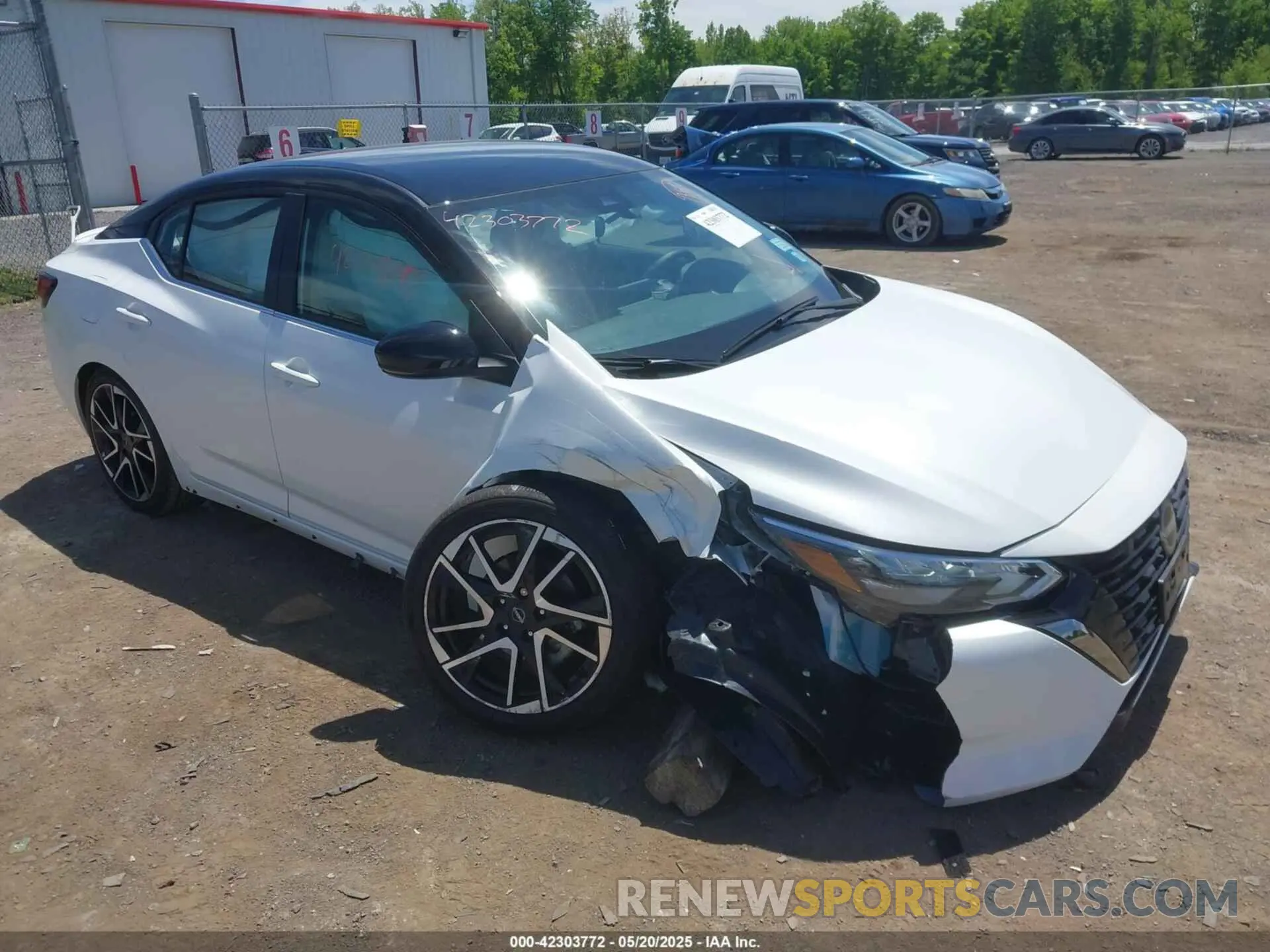 1 Photograph of a damaged car 3N1AB8DV8RY363574 NISSAN SENTRA 2024