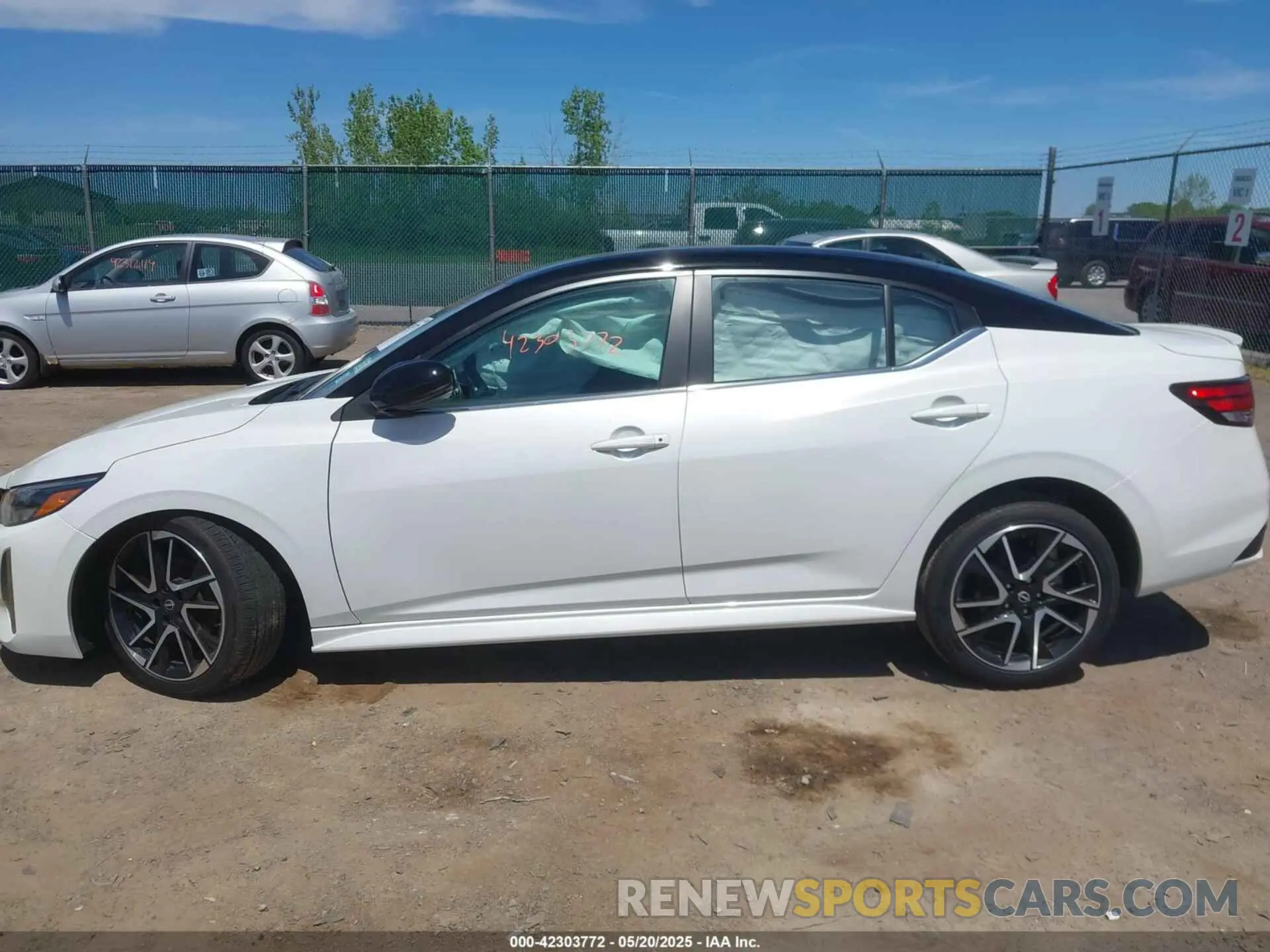 14 Photograph of a damaged car 3N1AB8DV8RY363574 NISSAN SENTRA 2024