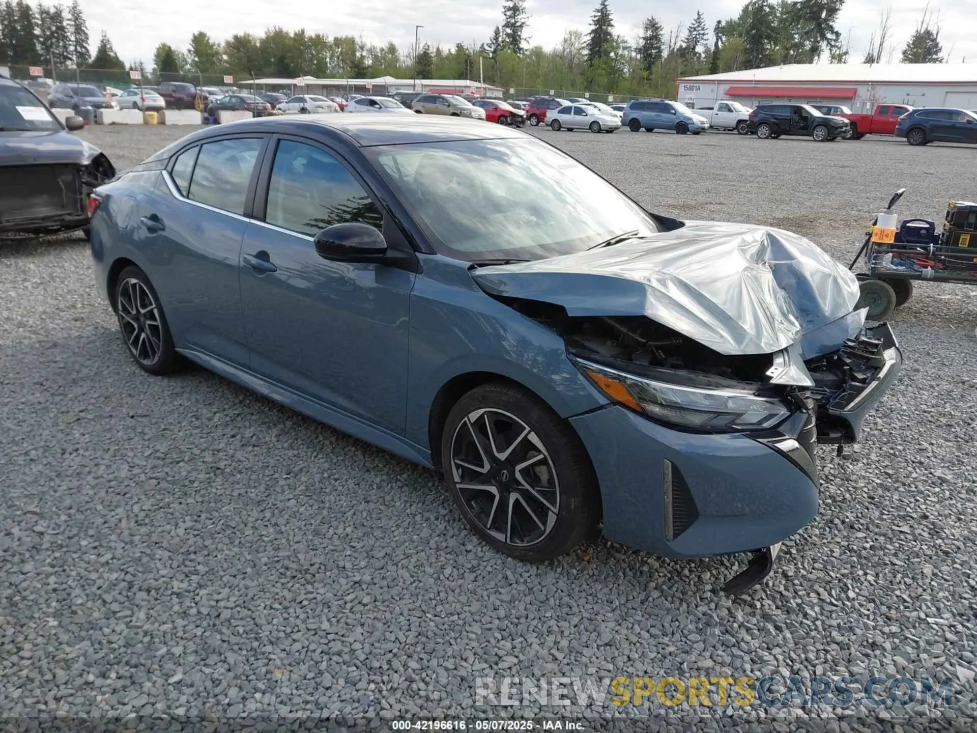 1 Photograph of a damaged car 3N1AB8DV9RY247705 NISSAN SENTRA 2024