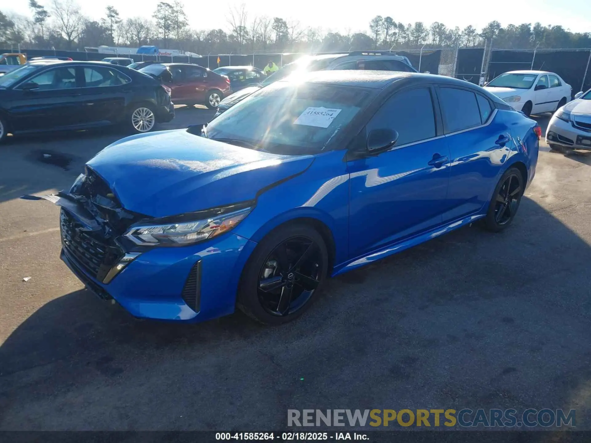 2 Photograph of a damaged car 3N1AB8DV9RY283328 NISSAN SENTRA 2024