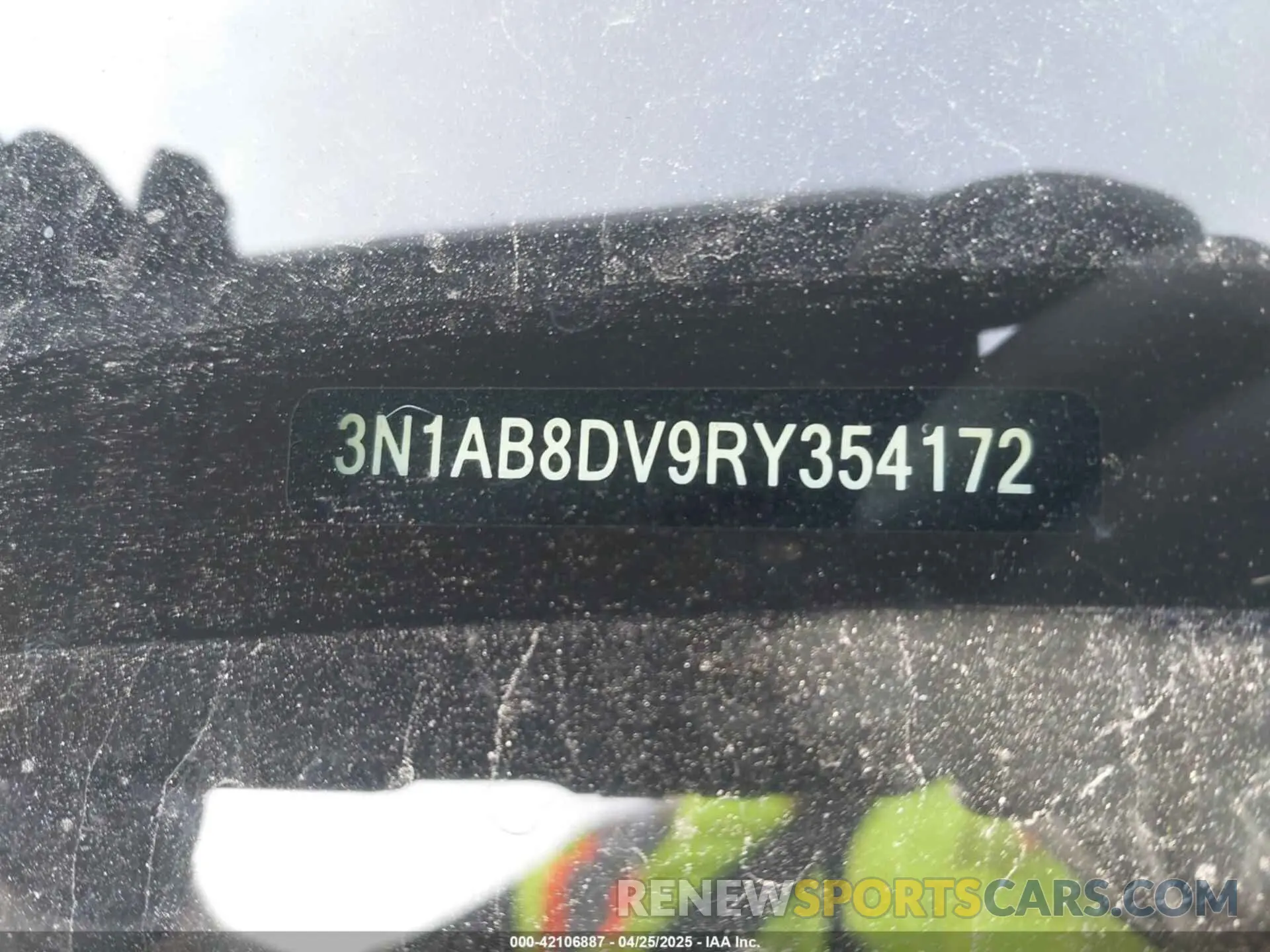 17 Photograph of a damaged car 3N1AB8DV9RY354172 NISSAN SENTRA 2024