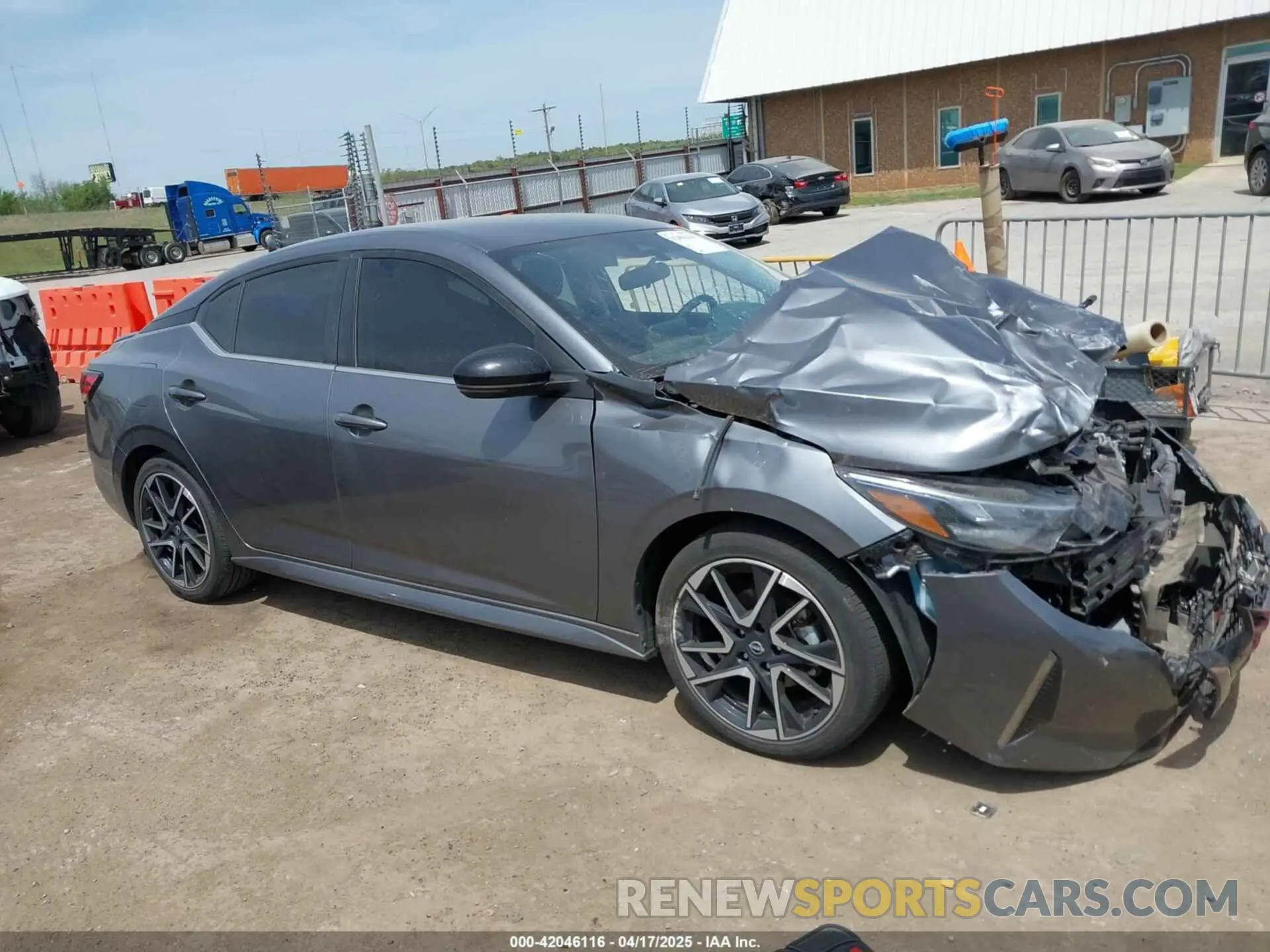 14 Photograph of a damaged car 3N1AB8DV9RY376804 NISSAN SENTRA 2024