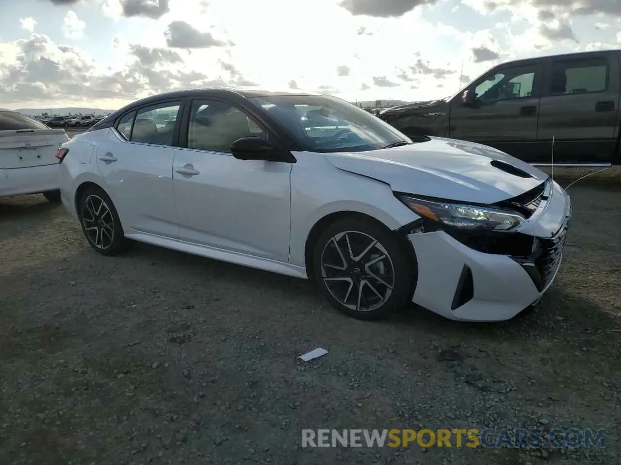 4 Photograph of a damaged car 3N1AB8DV9RY387835 NISSAN SENTRA 2024