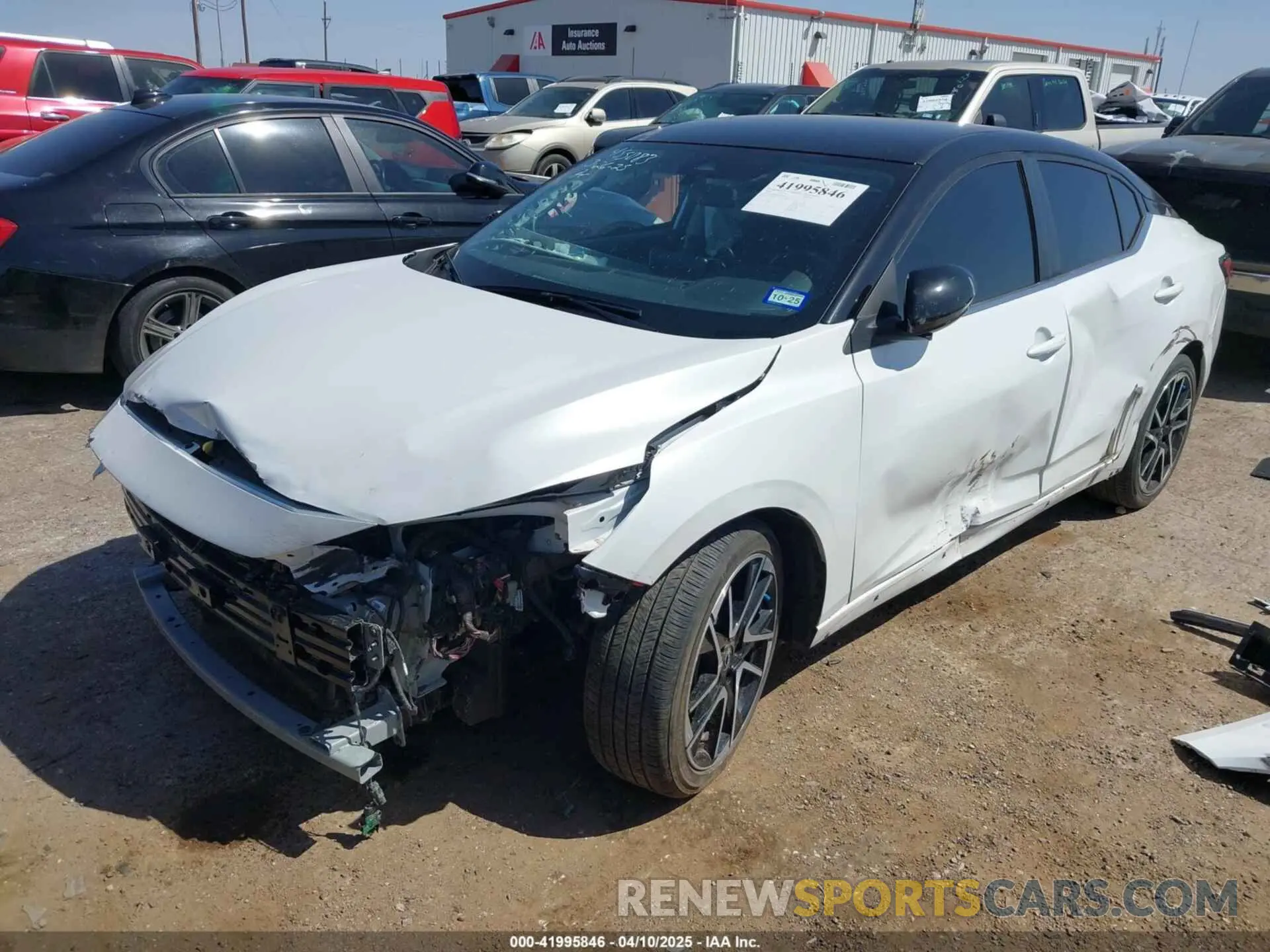 2 Photograph of a damaged car 3N1AB8DVXRY225230 NISSAN SENTRA 2024