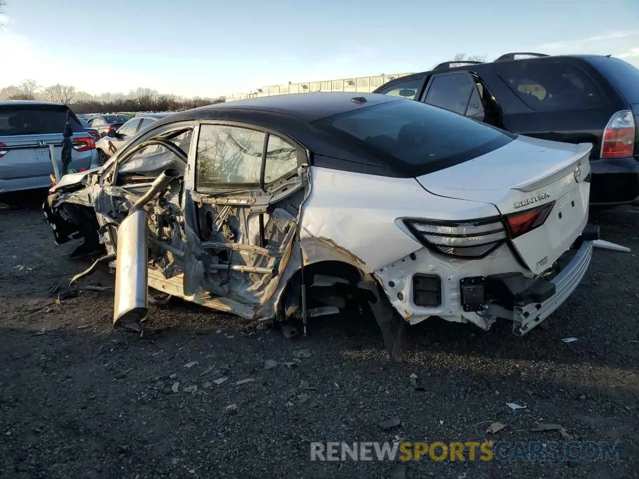 2 Photograph of a damaged car 3N1AB8DVXRY293222 NISSAN SENTRA 2024