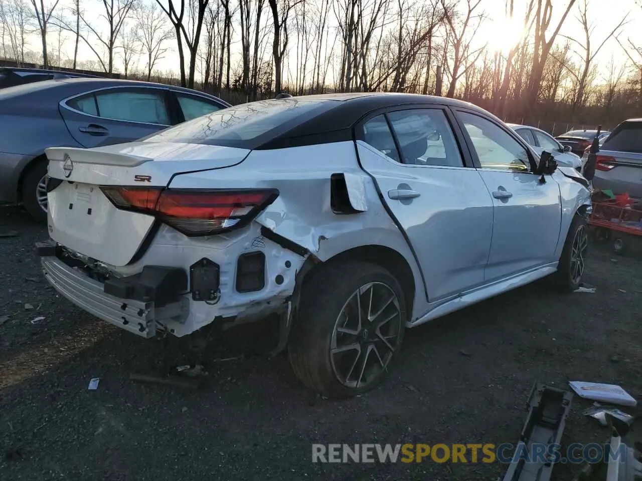 3 Photograph of a damaged car 3N1AB8DVXRY293222 NISSAN SENTRA 2024