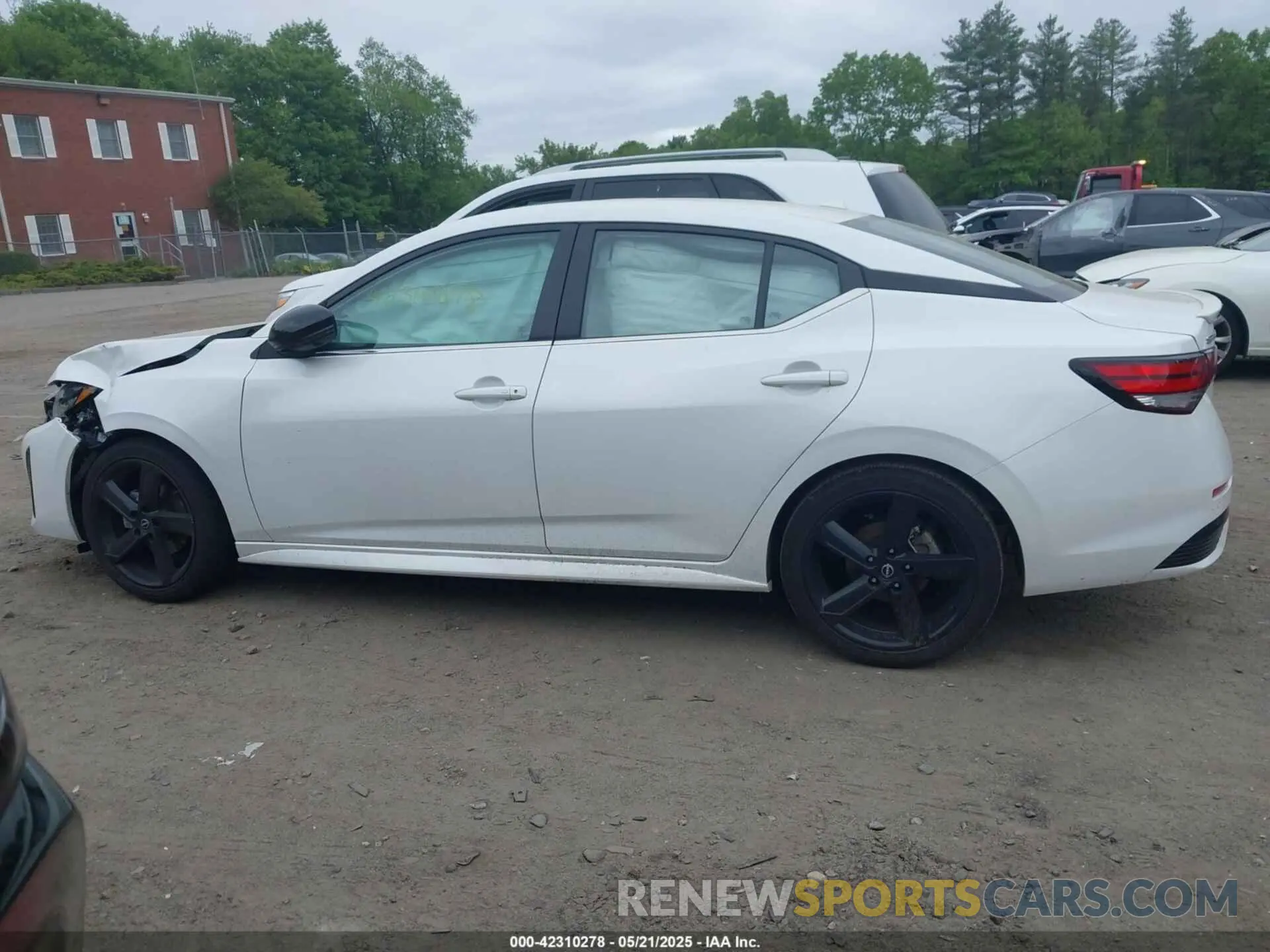 14 Photograph of a damaged car 3N1AB8DVXRY296895 NISSAN SENTRA 2024