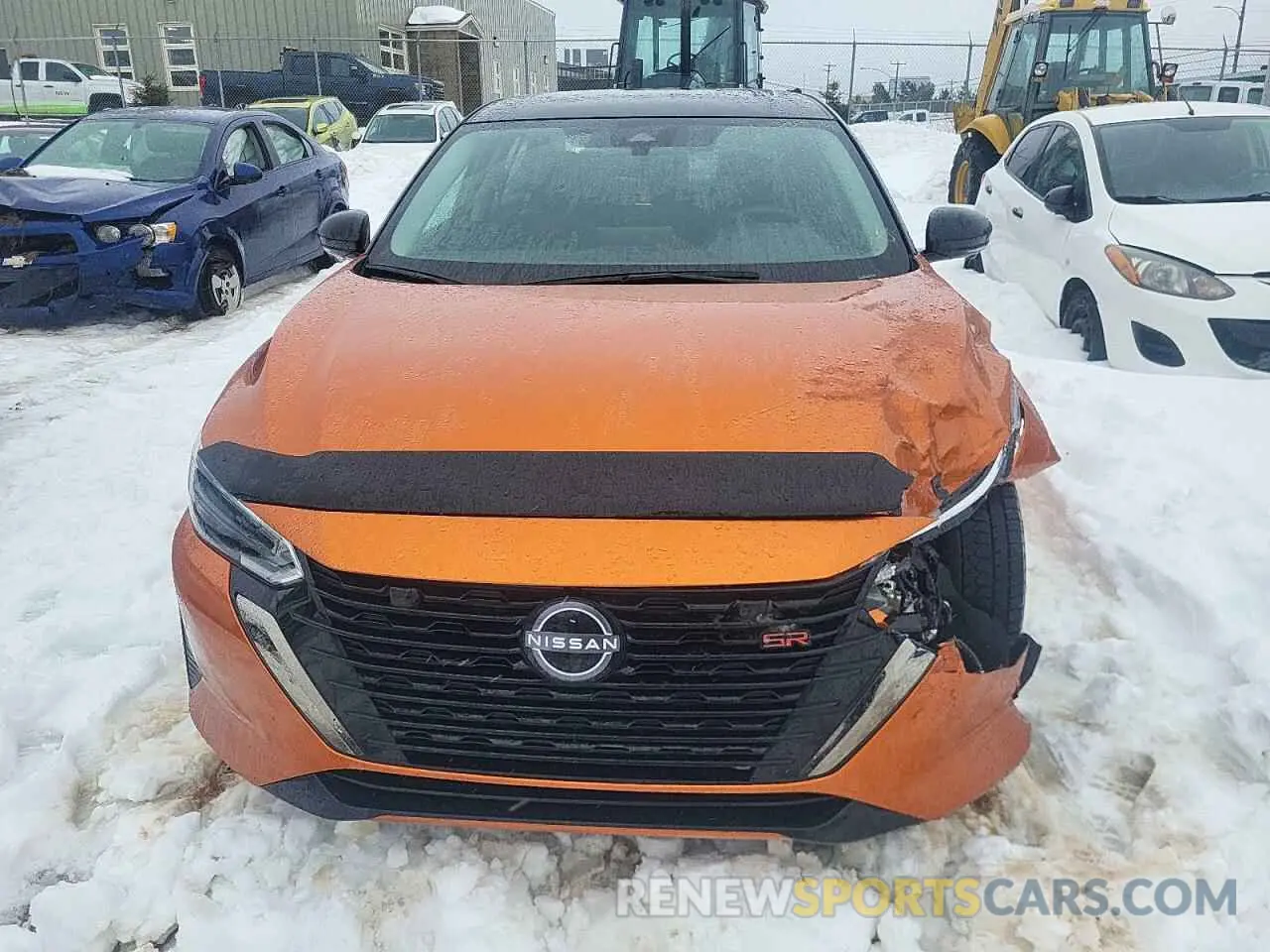 5 Photograph of a damaged car 3N1AB8DVXRY350406 NISSAN SENTRA 2024