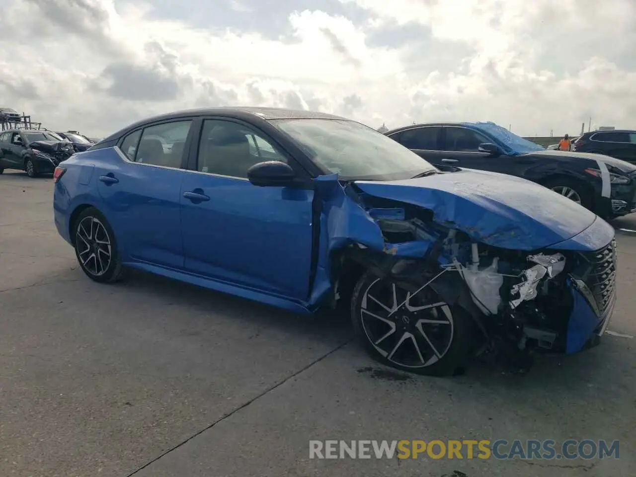 4 Photograph of a damaged car 3N1AB8DVXRY352897 NISSAN SENTRA 2024