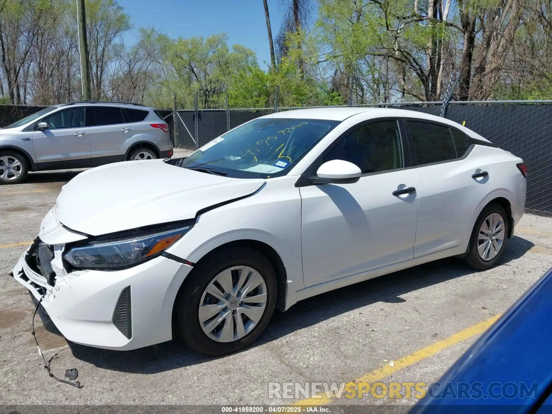 13 Photograph of a damaged car 3N1AB8BV0SY221759 NISSAN SENTRA 2025