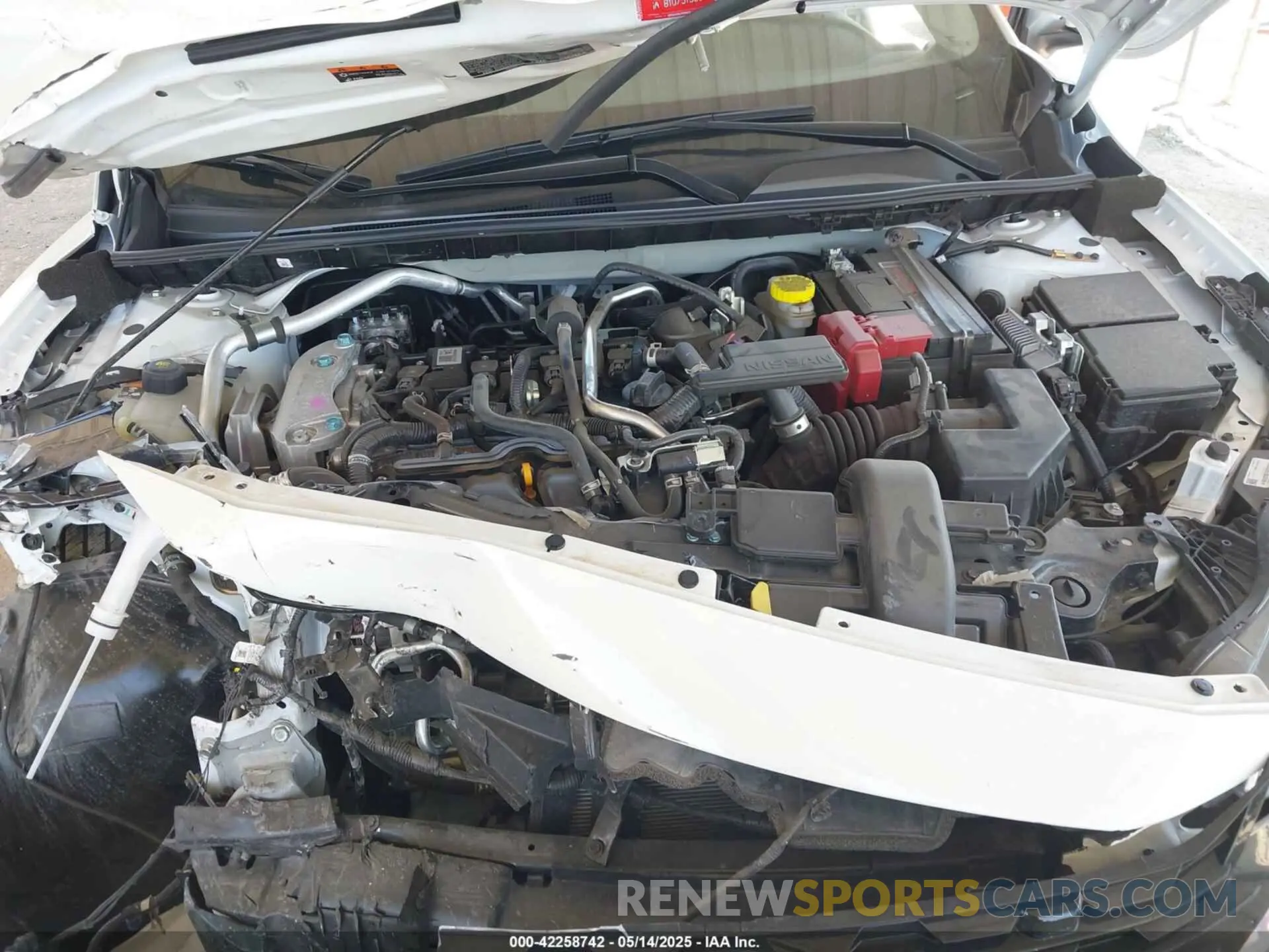10 Photograph of a damaged car 3N1AB8BV0SY267026 NISSAN SENTRA 2025
