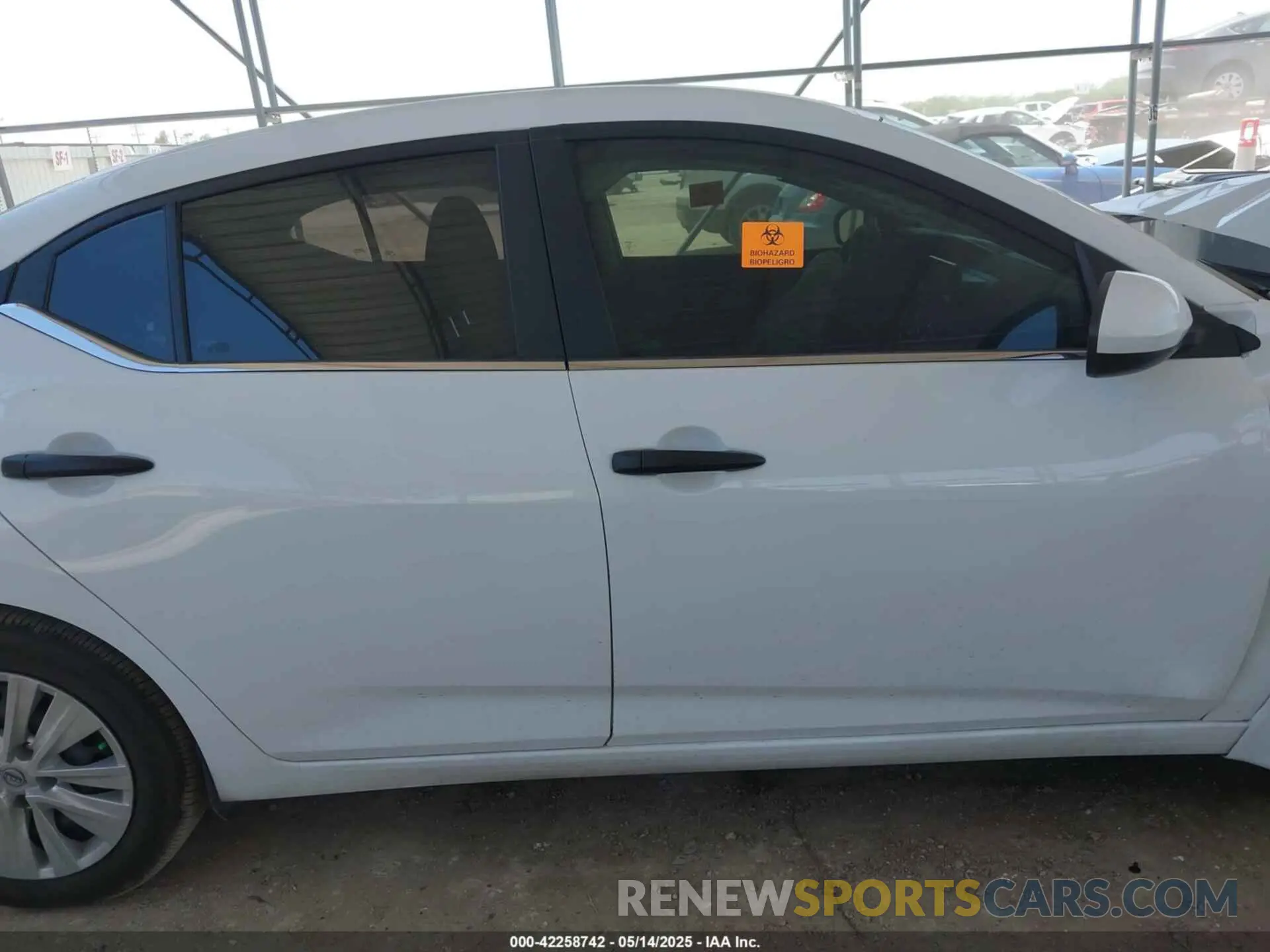 13 Photograph of a damaged car 3N1AB8BV0SY267026 NISSAN SENTRA 2025
