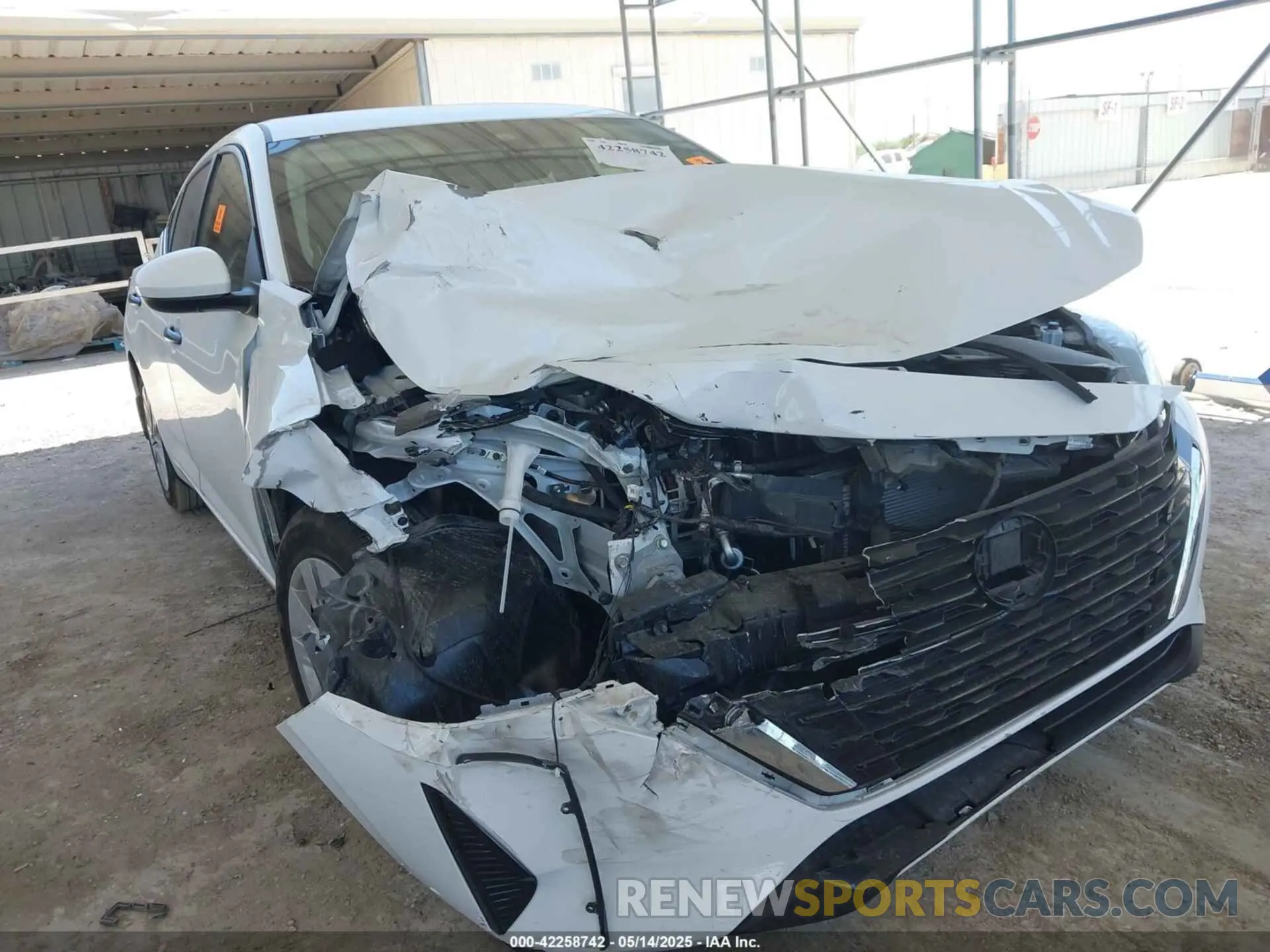 6 Photograph of a damaged car 3N1AB8BV0SY267026 NISSAN SENTRA 2025