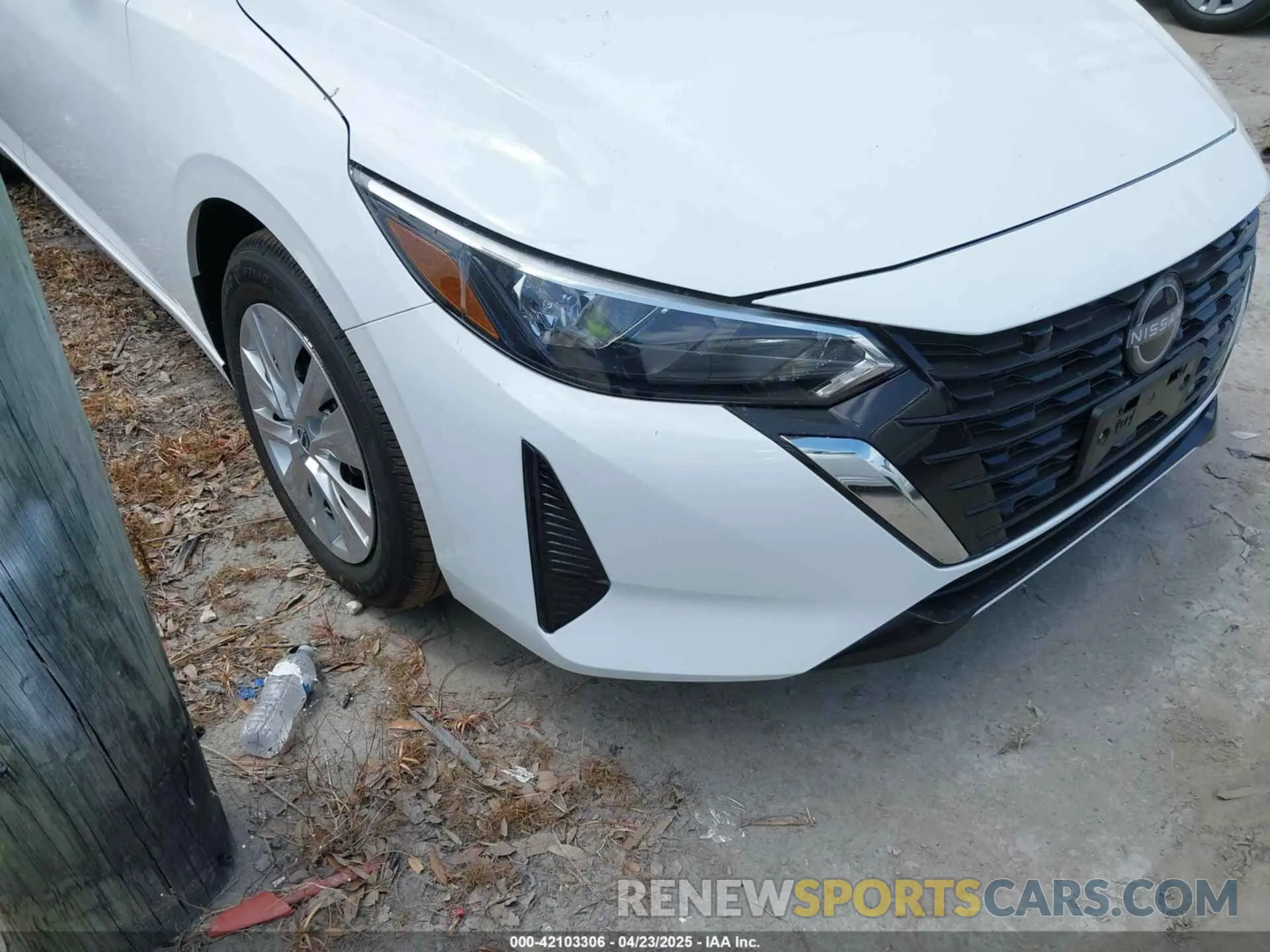 1 Photograph of a damaged car 3N1AB8BV0SY319058 NISSAN SENTRA 2025