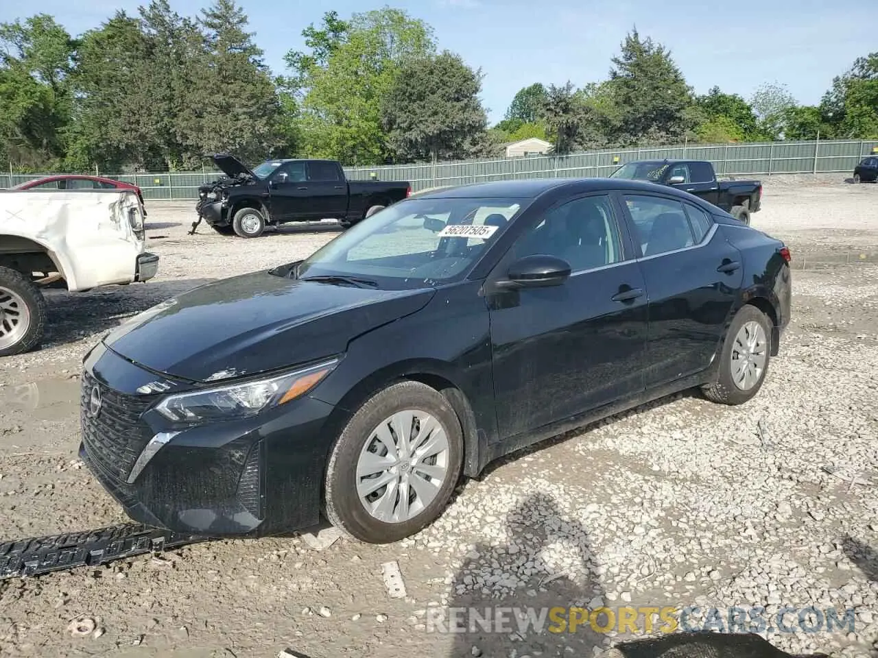 1 Photograph of a damaged car 3N1AB8BV1SY219311 NISSAN SENTRA 2025