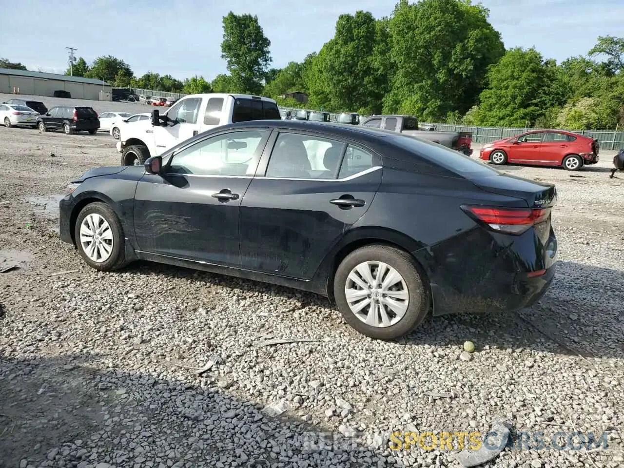 2 Photograph of a damaged car 3N1AB8BV1SY219311 NISSAN SENTRA 2025