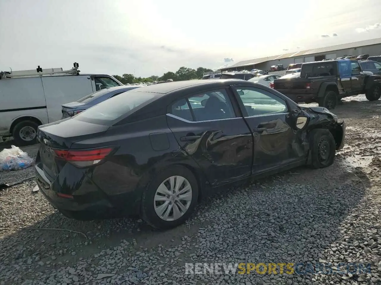 3 Photograph of a damaged car 3N1AB8BV1SY219311 NISSAN SENTRA 2025