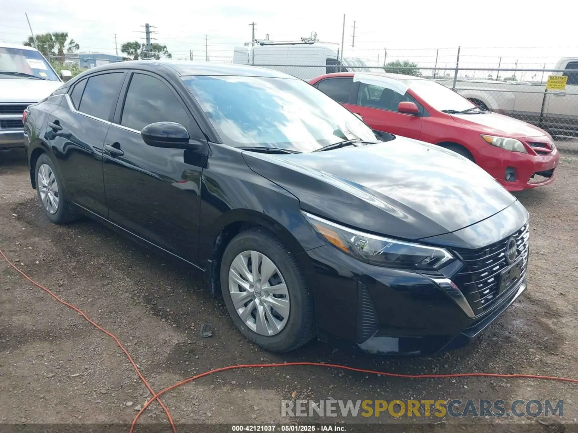 1 Photograph of a damaged car 3N1AB8BV1SY245178 NISSAN SENTRA 2025