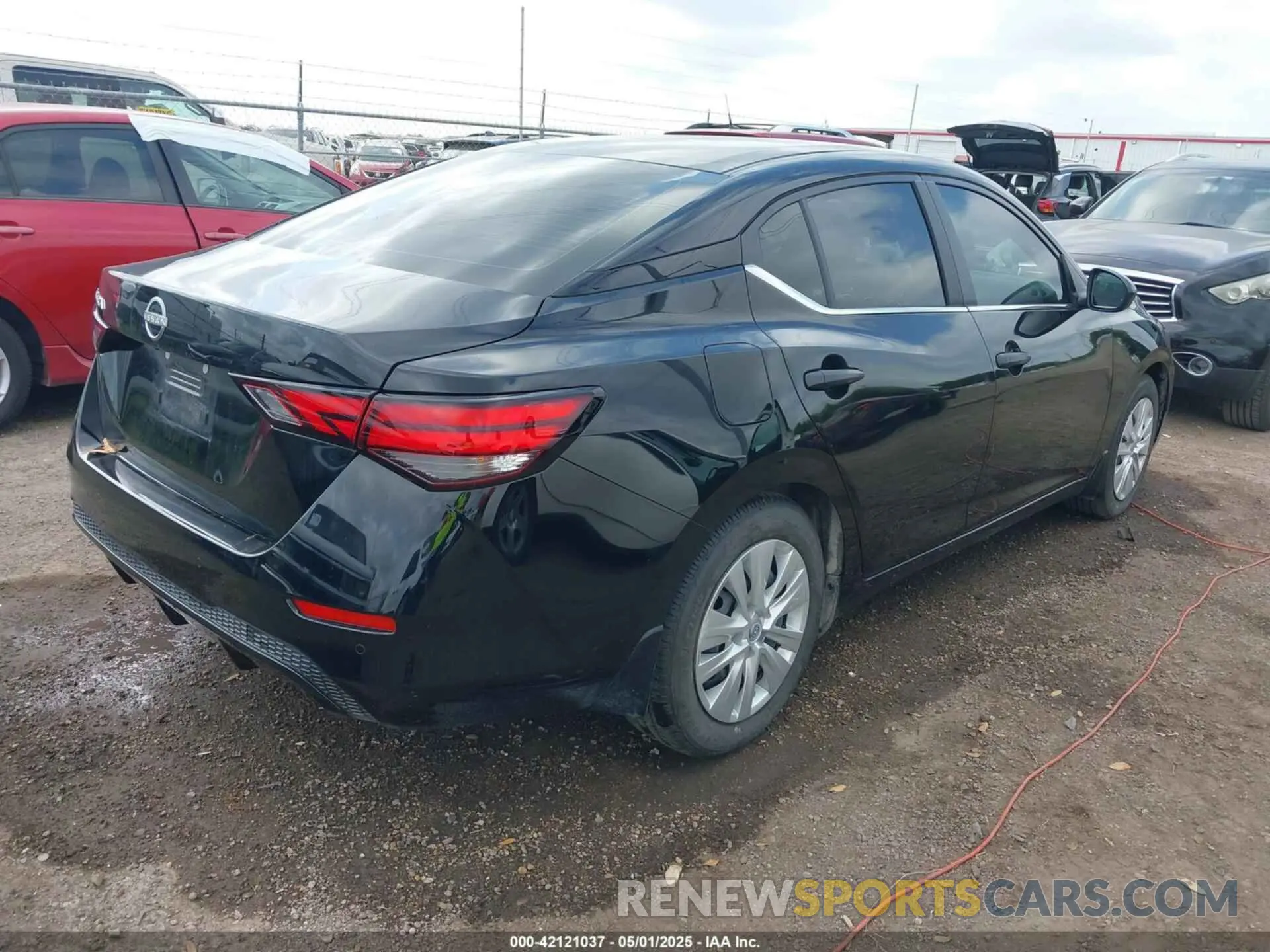 4 Photograph of a damaged car 3N1AB8BV1SY245178 NISSAN SENTRA 2025