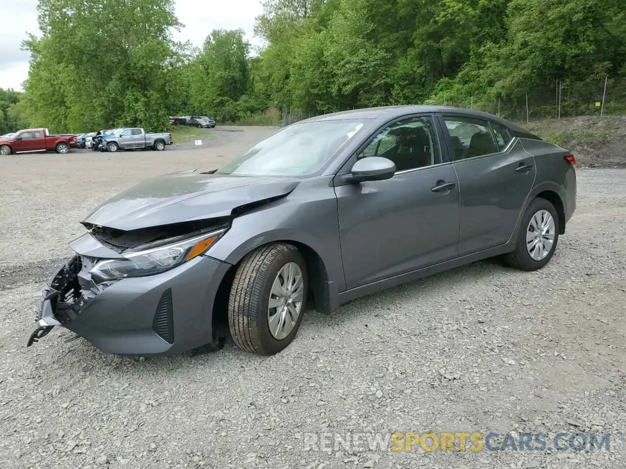 1 Photograph of a damaged car 3N1AB8BV1SY251935 NISSAN SENTRA 2025