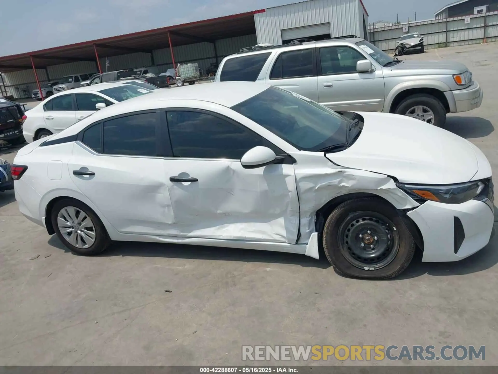 13 Photograph of a damaged car 3N1AB8BV1SY254267 NISSAN SENTRA 2025