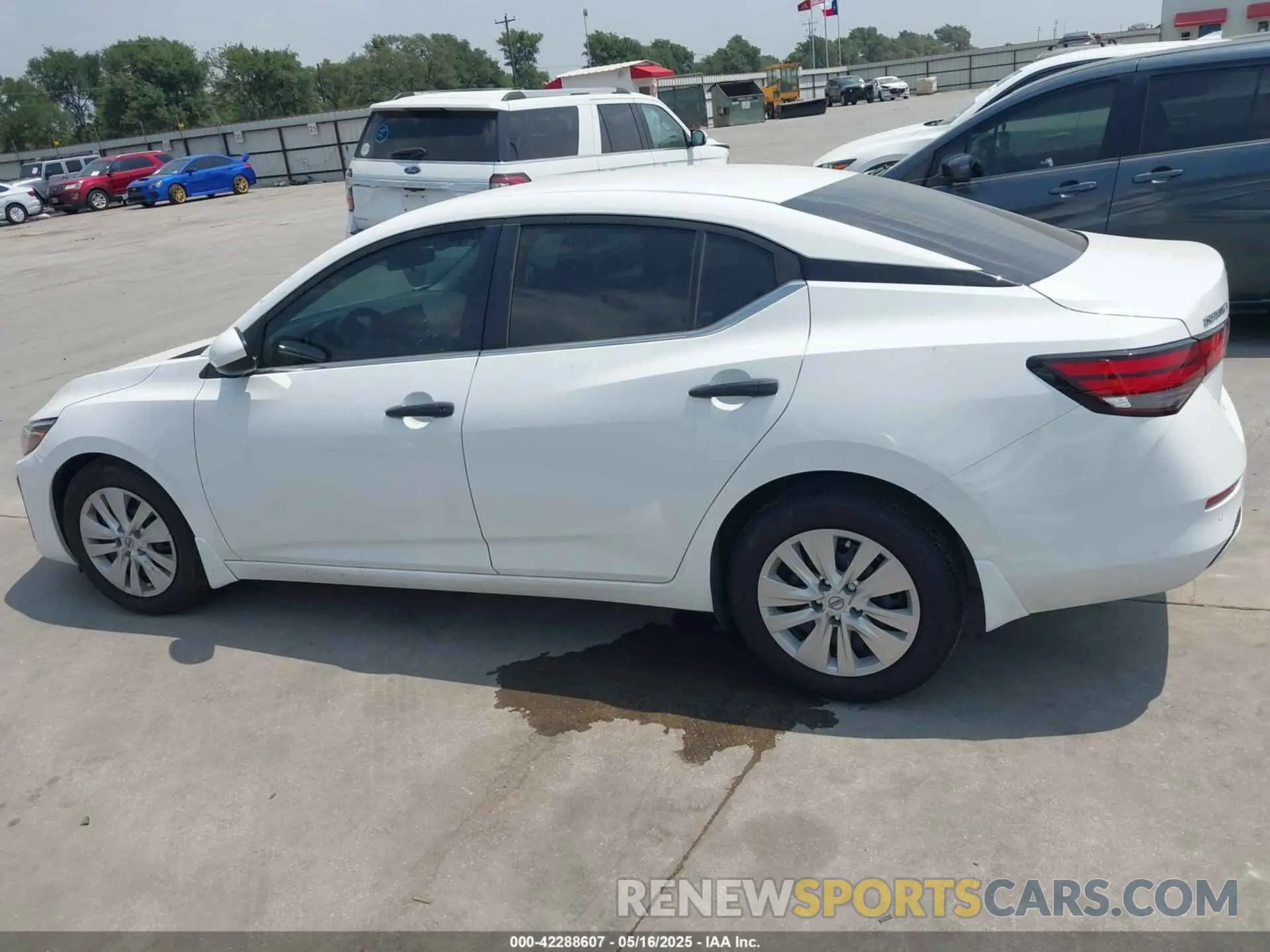 14 Photograph of a damaged car 3N1AB8BV1SY254267 NISSAN SENTRA 2025