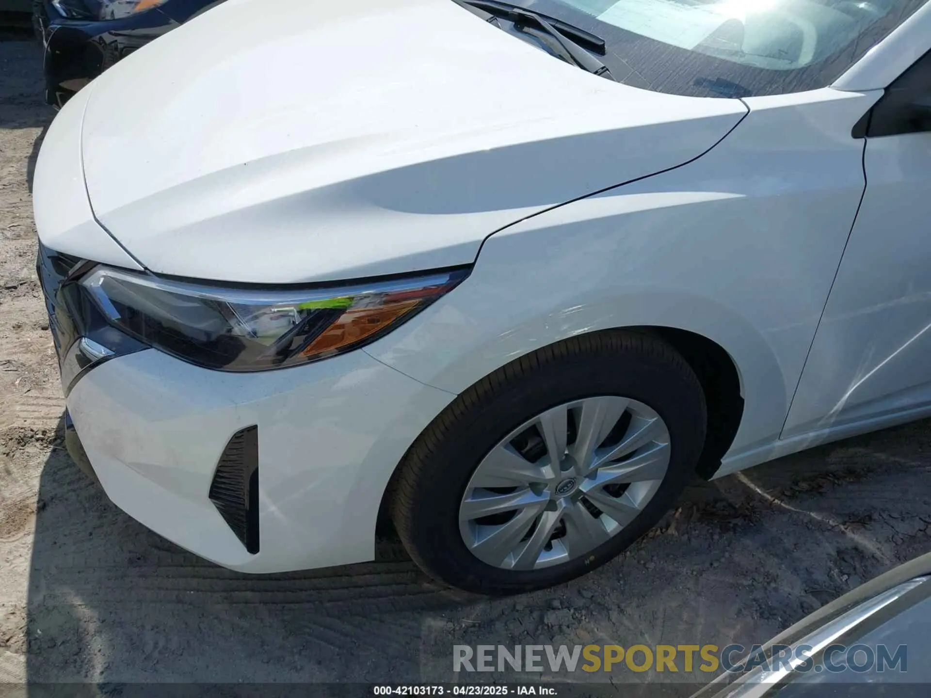 2 Photograph of a damaged car 3N1AB8BV1SY318887 NISSAN SENTRA 2025