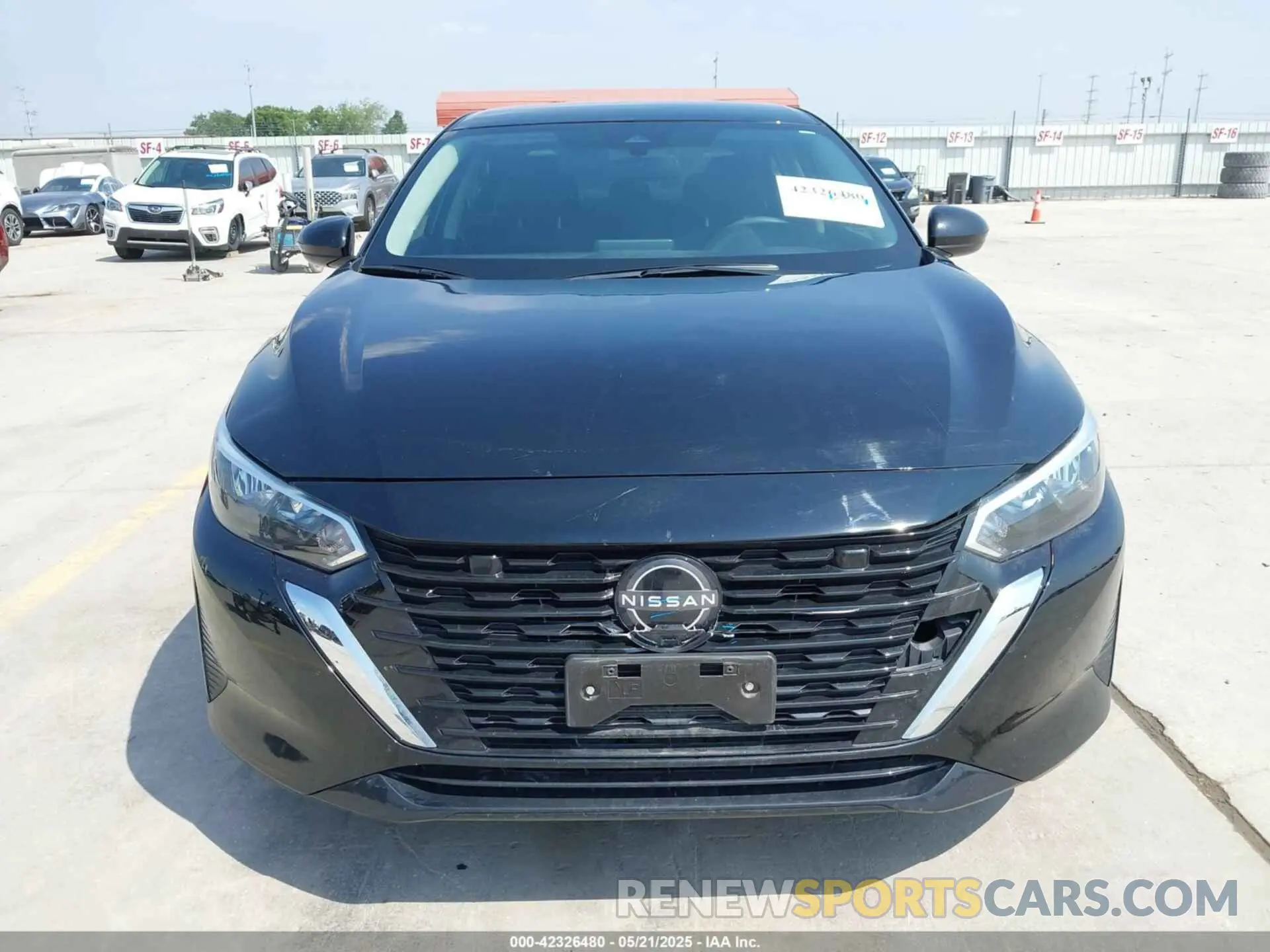 12 Photograph of a damaged car 3N1AB8BV2SY208348 NISSAN SENTRA 2025