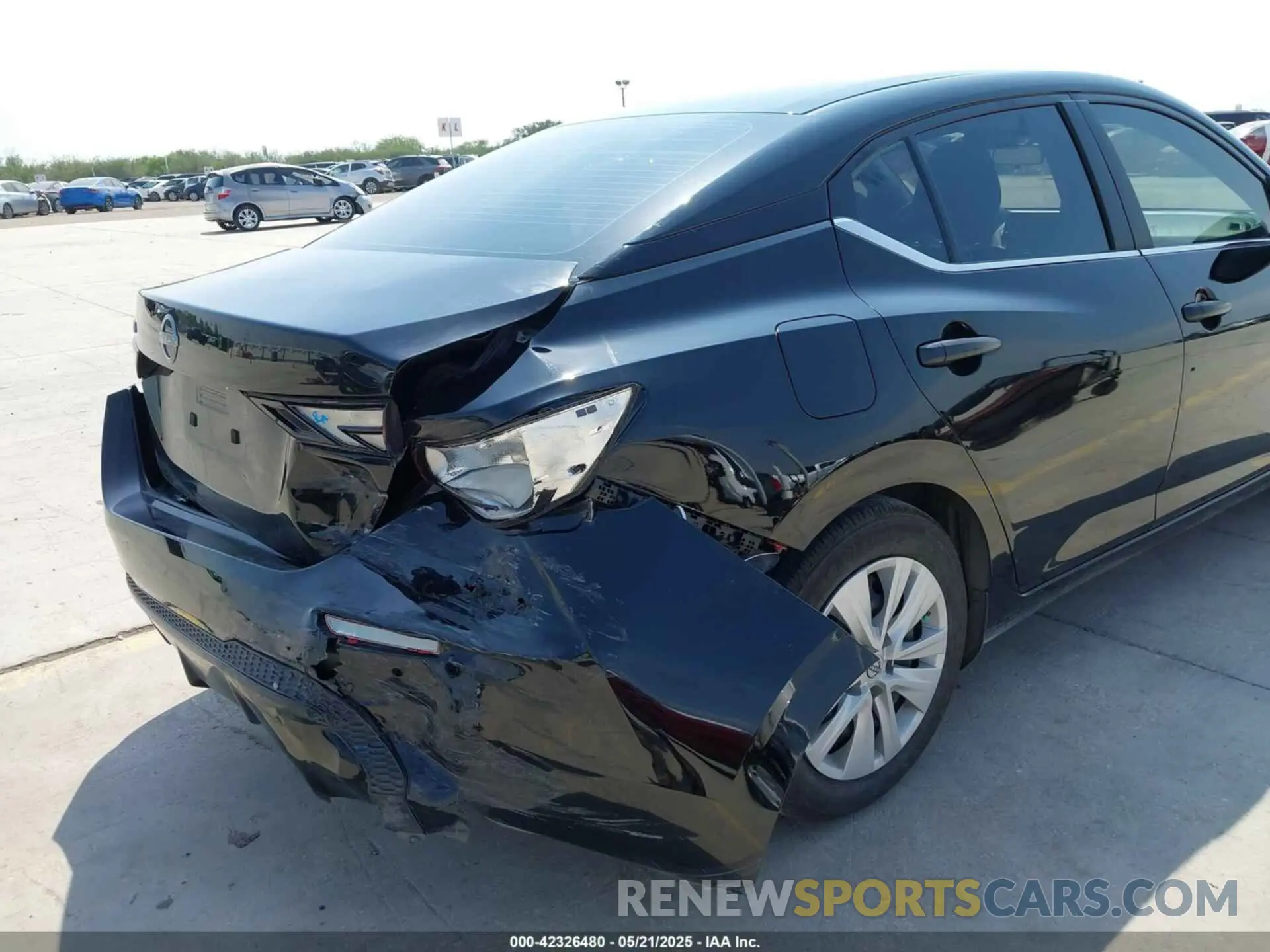6 Photograph of a damaged car 3N1AB8BV2SY208348 NISSAN SENTRA 2025