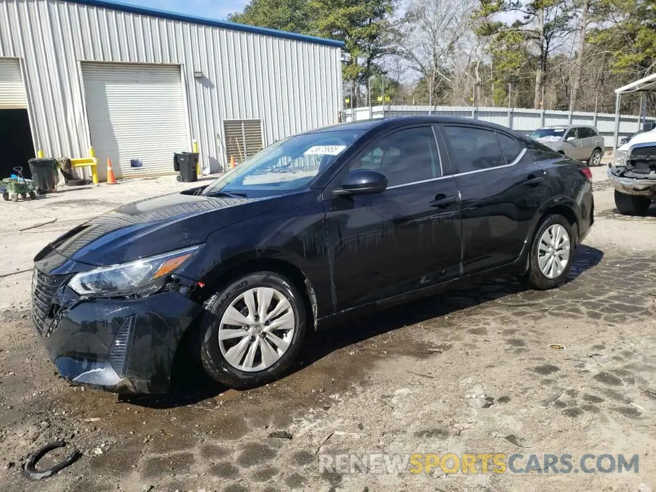 1 Photograph of a damaged car 3N1AB8BV2SY209600 NISSAN SENTRA 2025