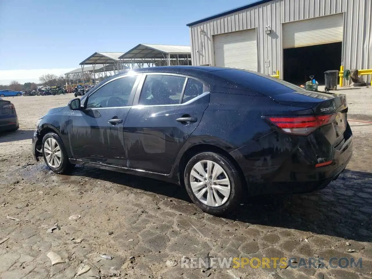 2 Photograph of a damaged car 3N1AB8BV2SY209600 NISSAN SENTRA 2025