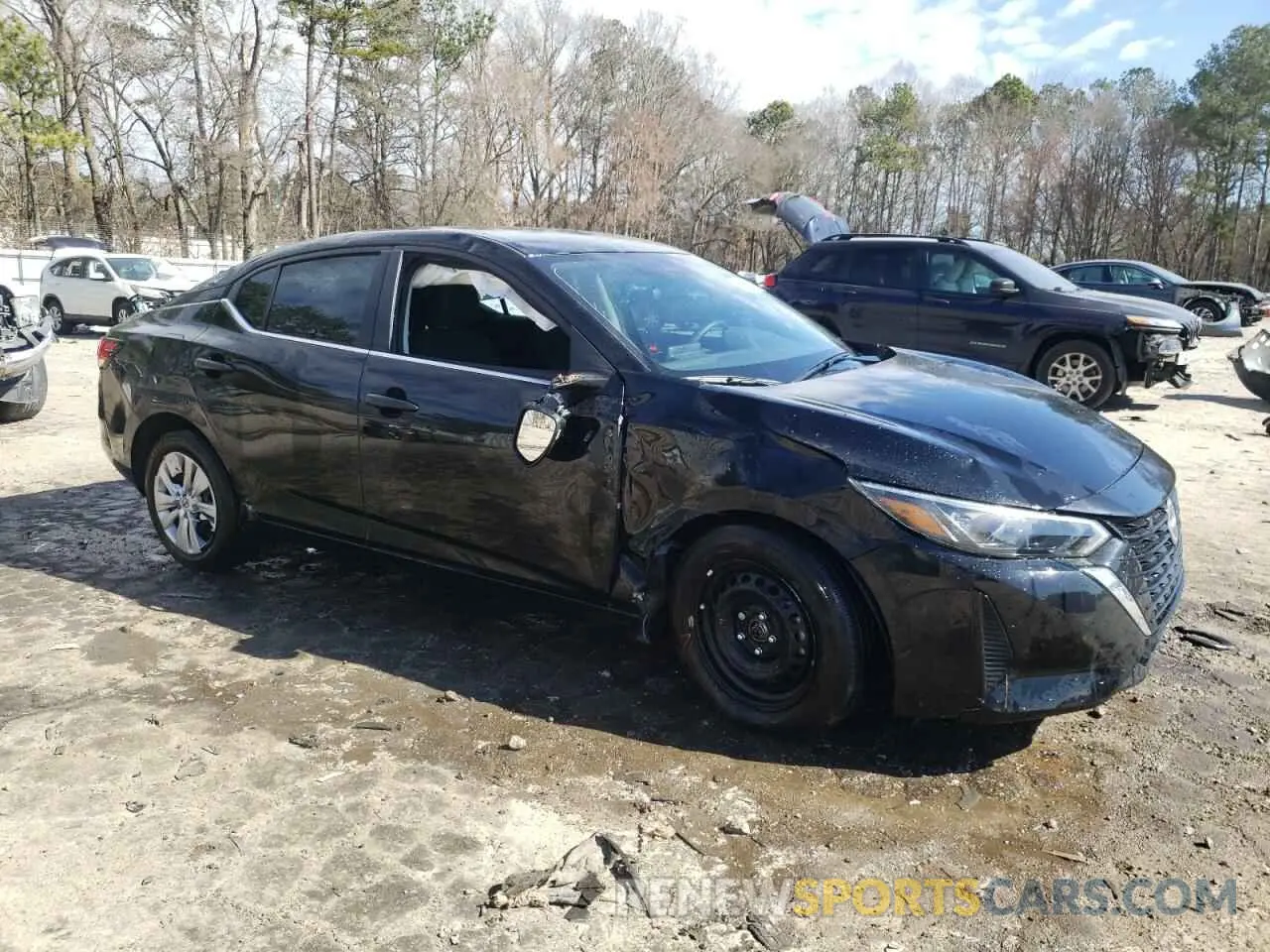 4 Photograph of a damaged car 3N1AB8BV2SY209600 NISSAN SENTRA 2025