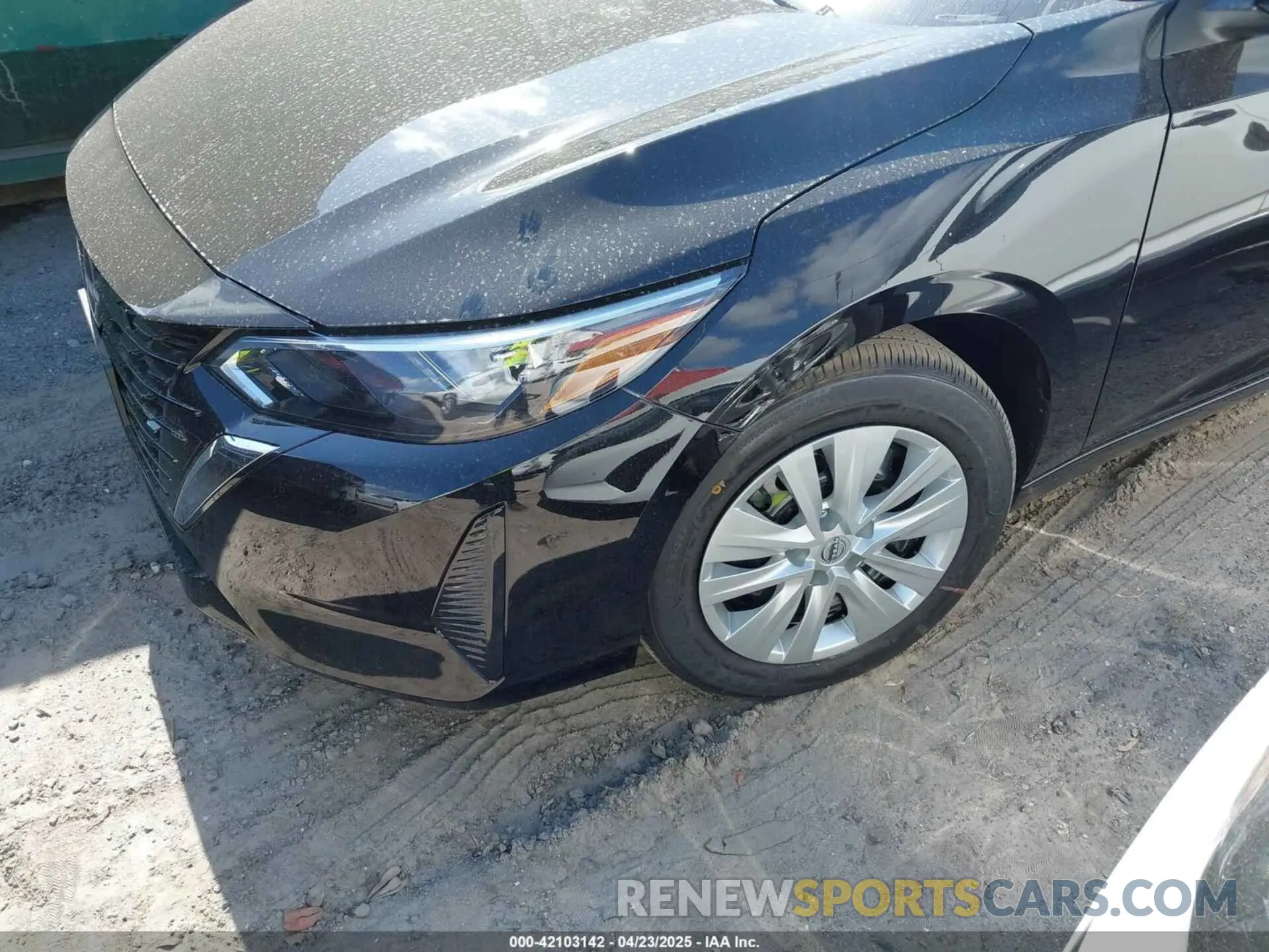 2 Photograph of a damaged car 3N1AB8BV2SY320437 NISSAN SENTRA 2025