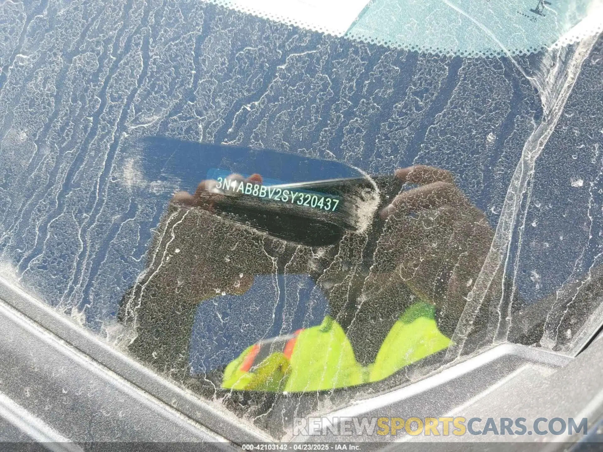 9 Photograph of a damaged car 3N1AB8BV2SY320437 NISSAN SENTRA 2025