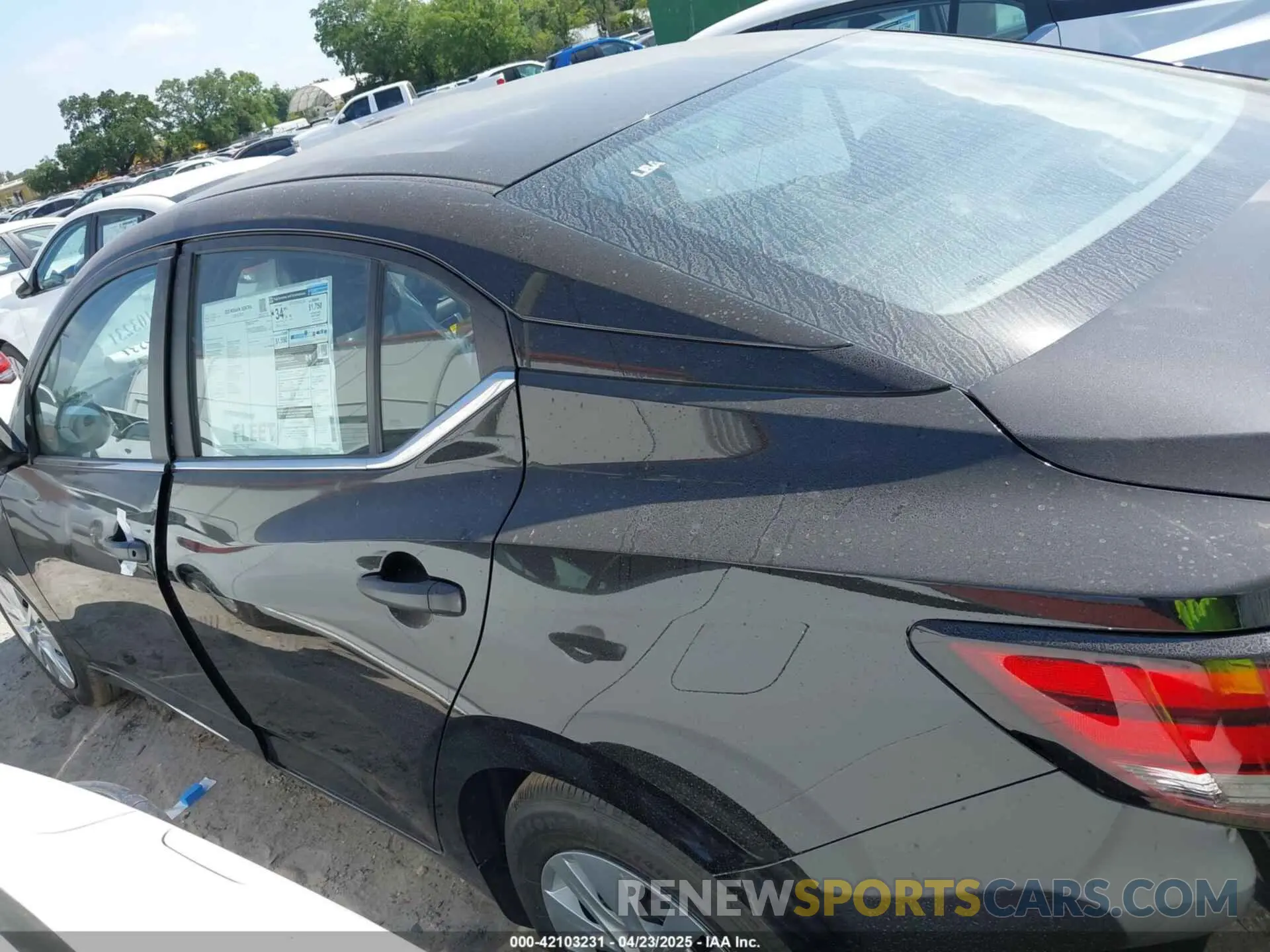 14 Photograph of a damaged car 3N1AB8BV2SY320745 NISSAN SENTRA 2025