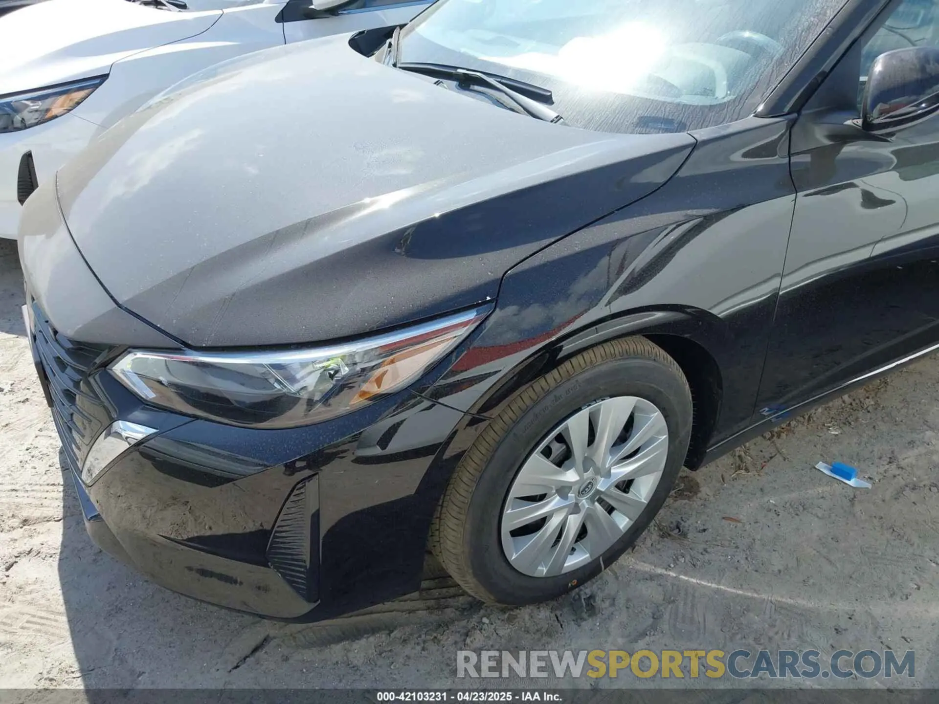 2 Photograph of a damaged car 3N1AB8BV2SY320745 NISSAN SENTRA 2025